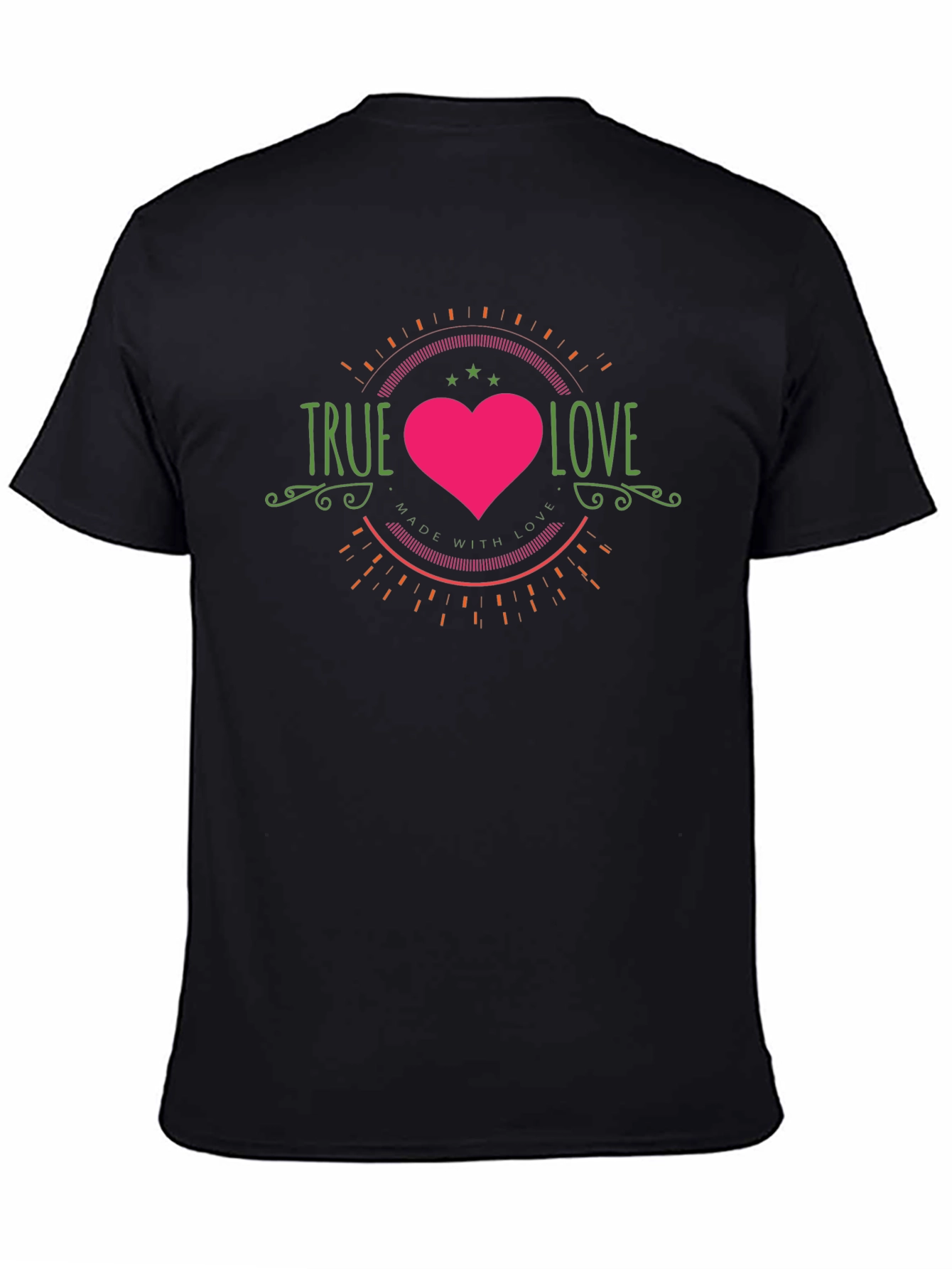True Love Graphic Tee - Black