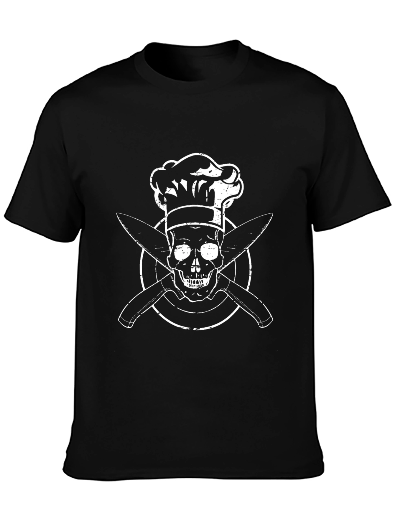 Chef Skull Graphic T-Shirt