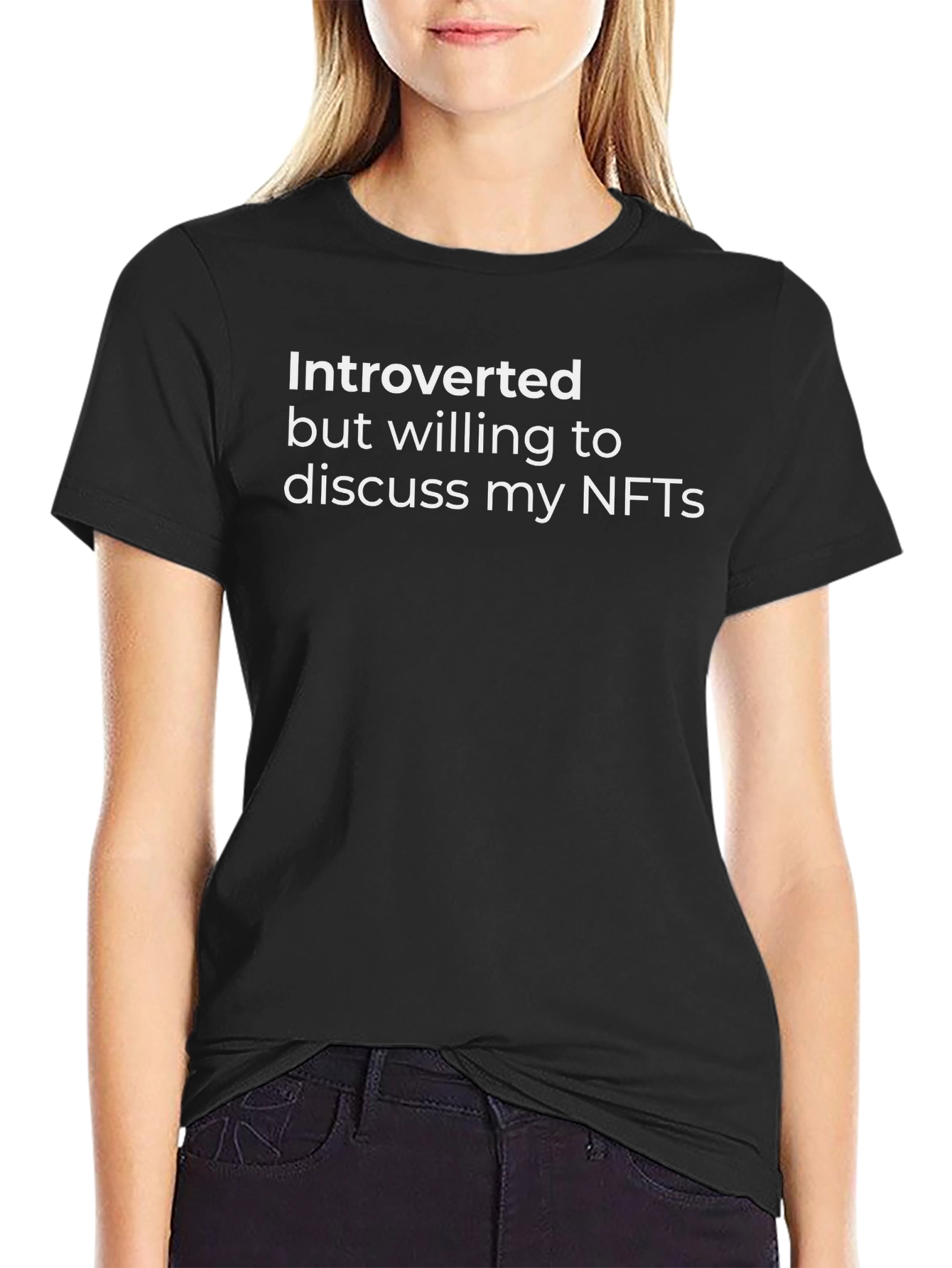 Introverted NFT Enthusiast T-Shirt