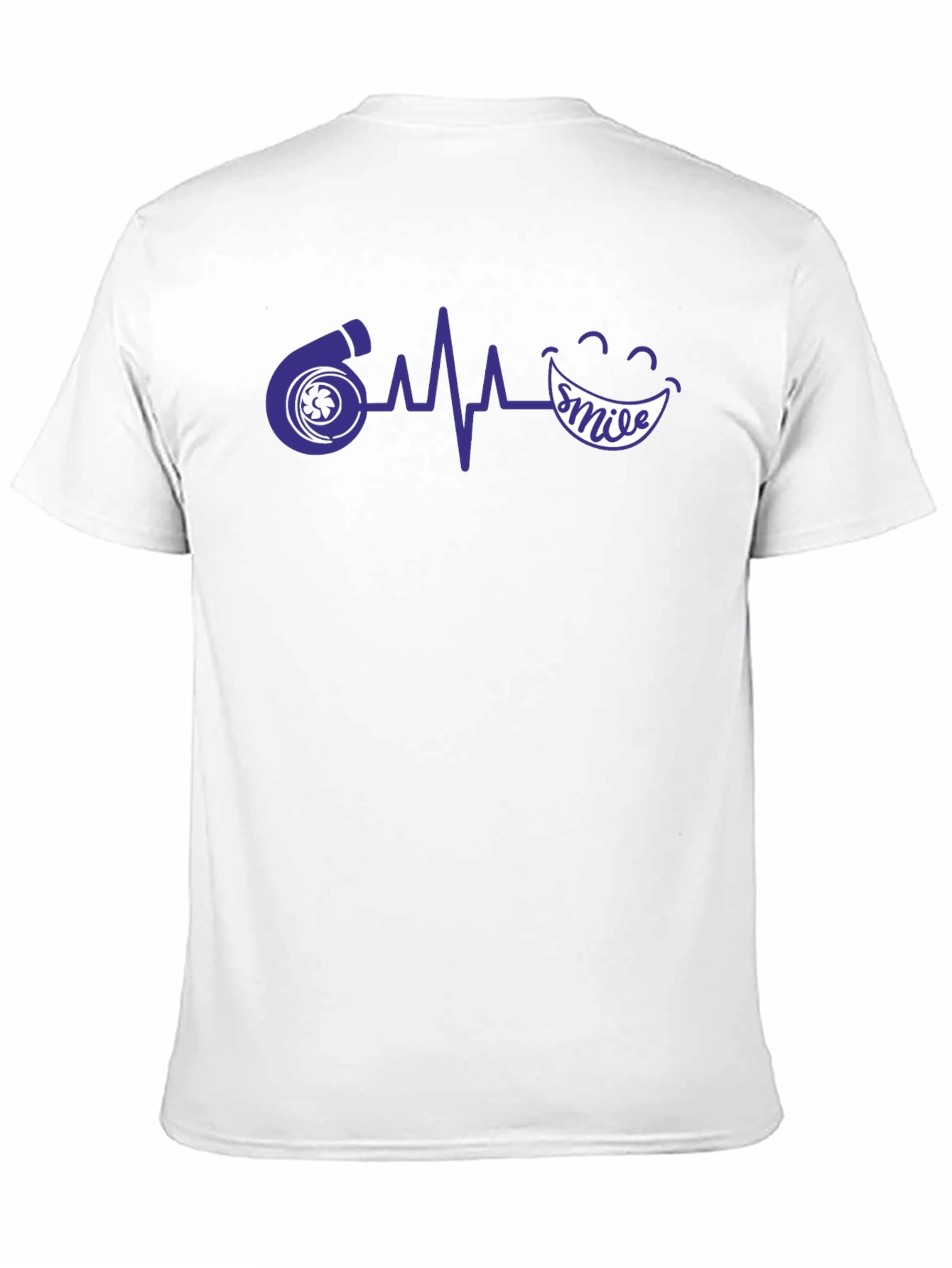 Turbo Heartbeat Smile T-Shirt - Black