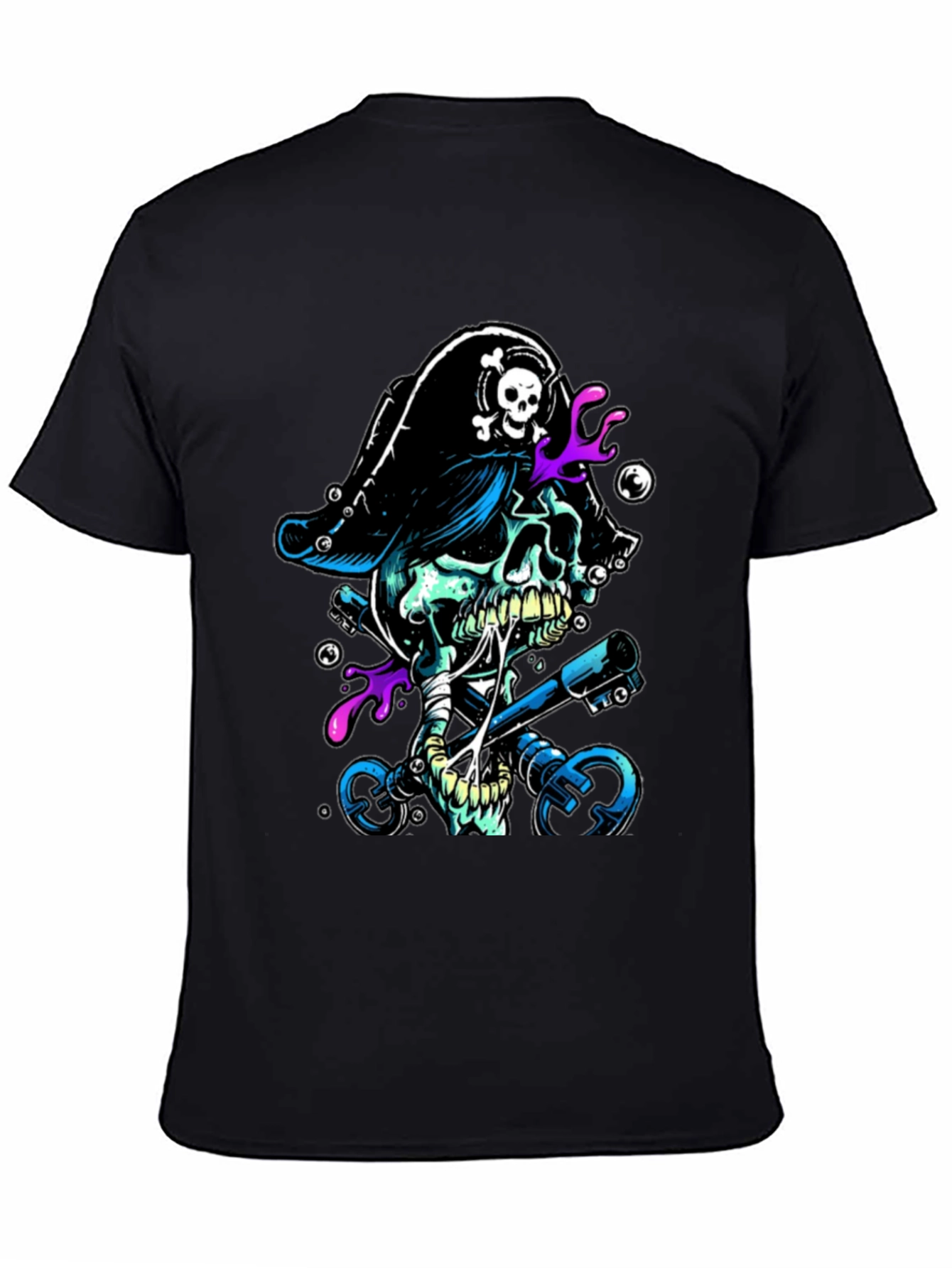 Pirate Skull Graphic T-Shirt