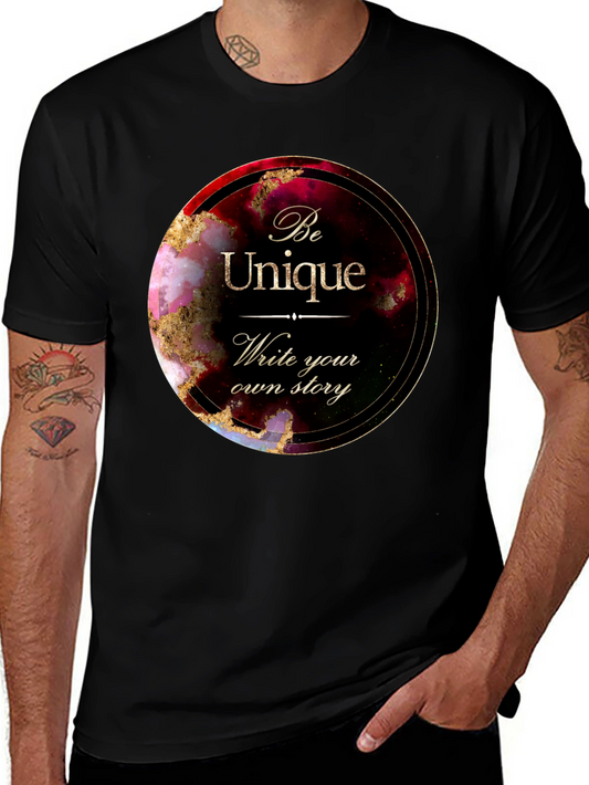 Be Unique Graphic Tee - Write Your Own Story