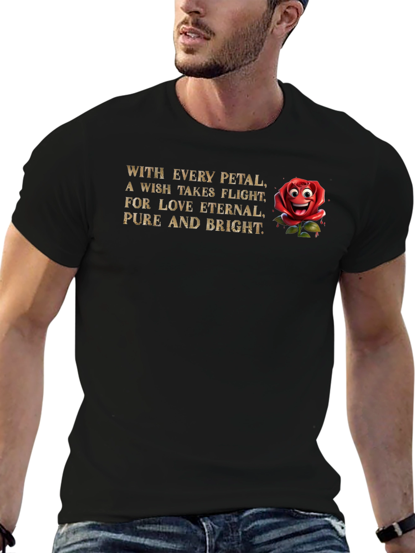 Eternal Love Rose T-Shirt