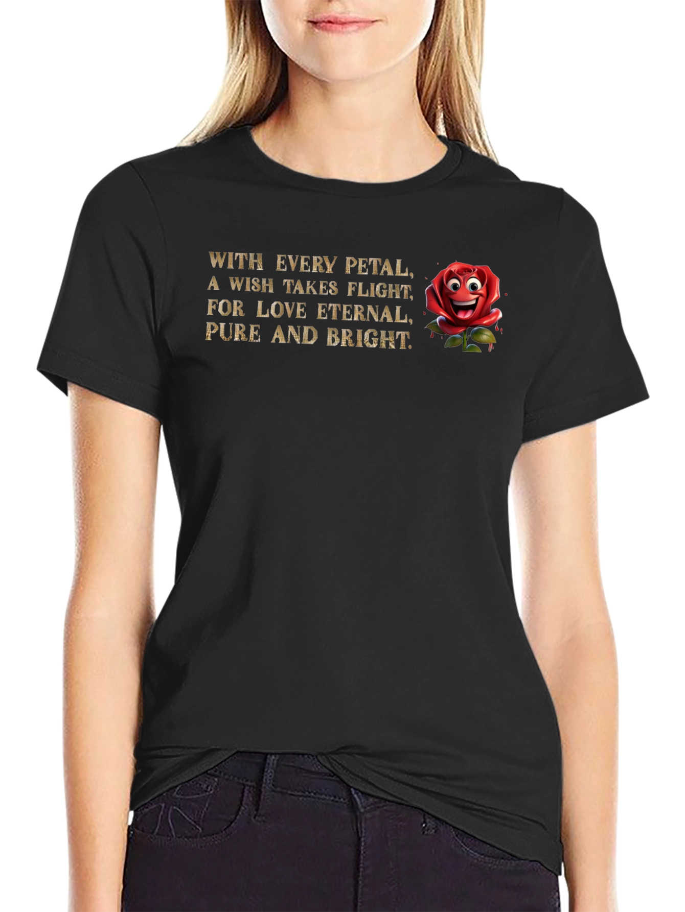 Eternal Love Rose T-Shirt