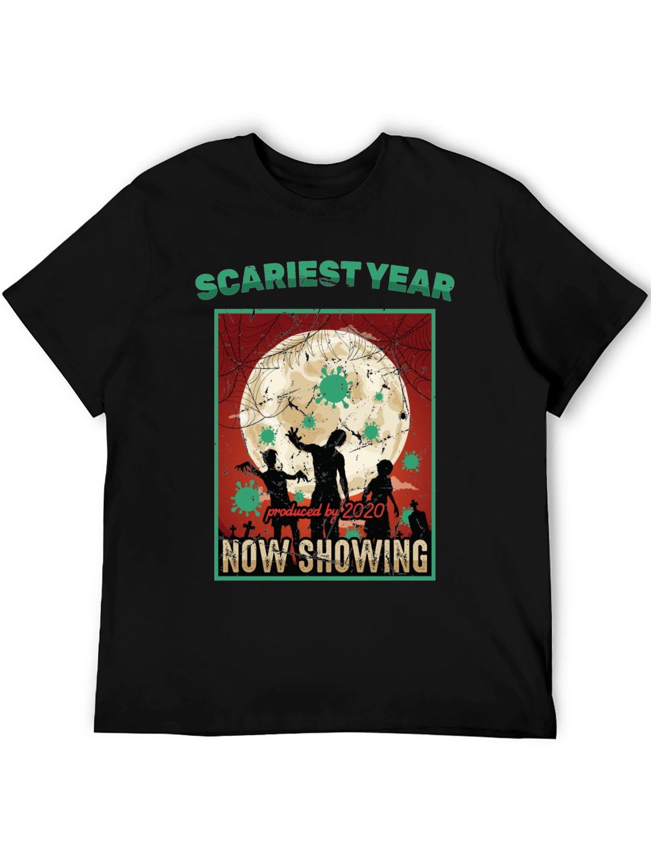 Scariest Year 2020 Graphic Novelty T-Shirt
