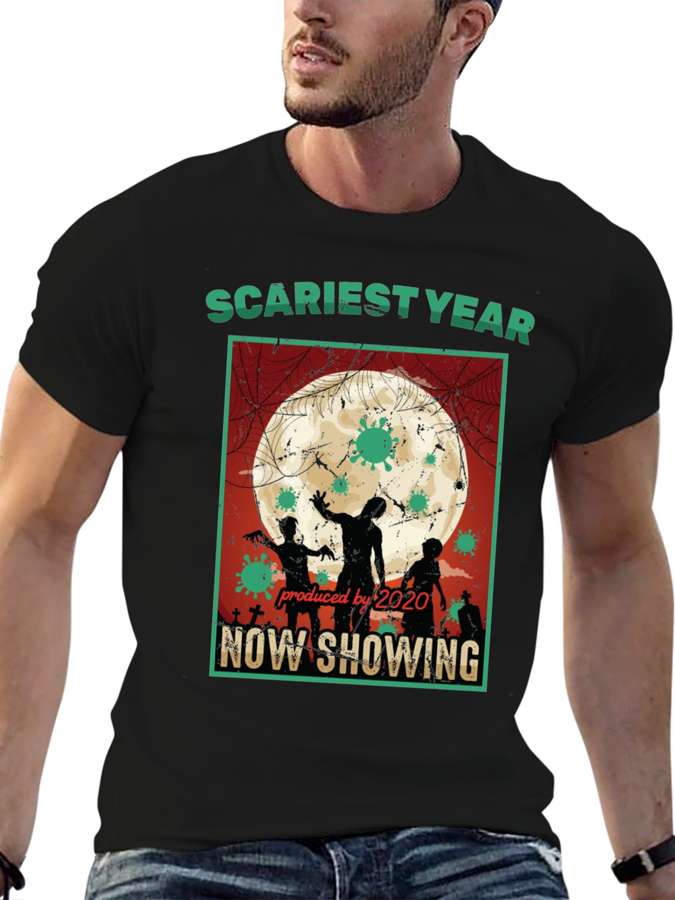Scariest Year 2020 Graphic Novelty T-Shirt
