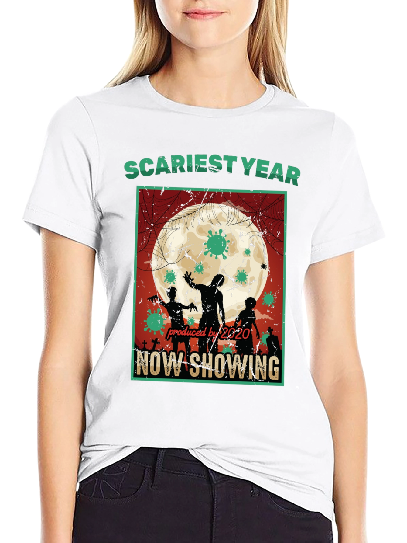 Scariest Year 2020 Graphic Novelty T-Shirt