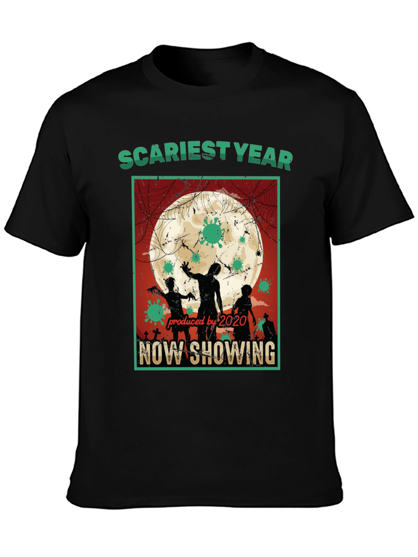 Scariest Year 2020 Graphic Novelty T-Shirt