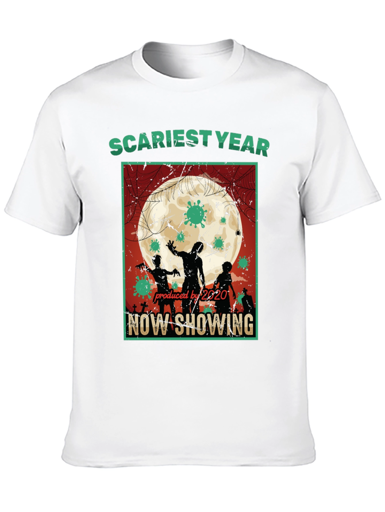 Scariest Year 2020 Graphic Novelty T-Shirt