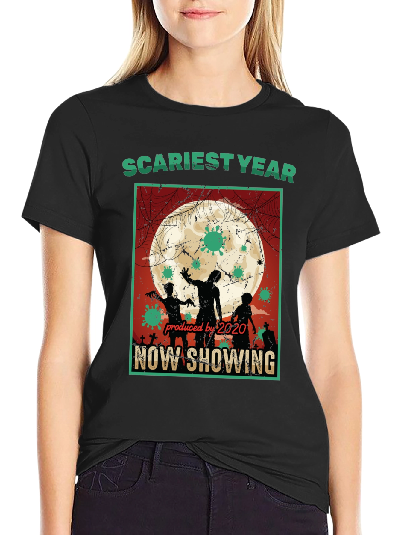 Scariest Year 2020 Graphic Novelty T-Shirt
