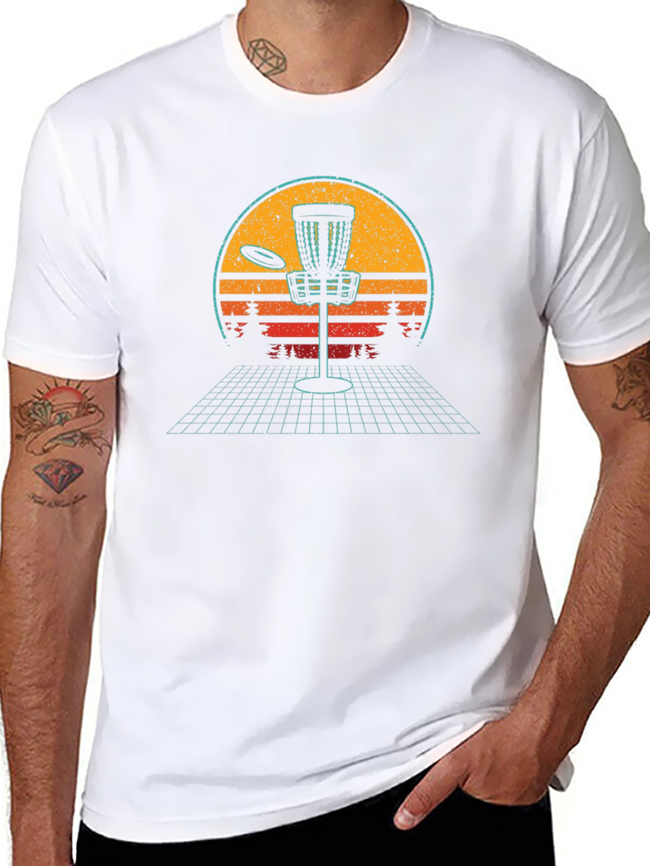 Retro Disc Golf T-Shirt