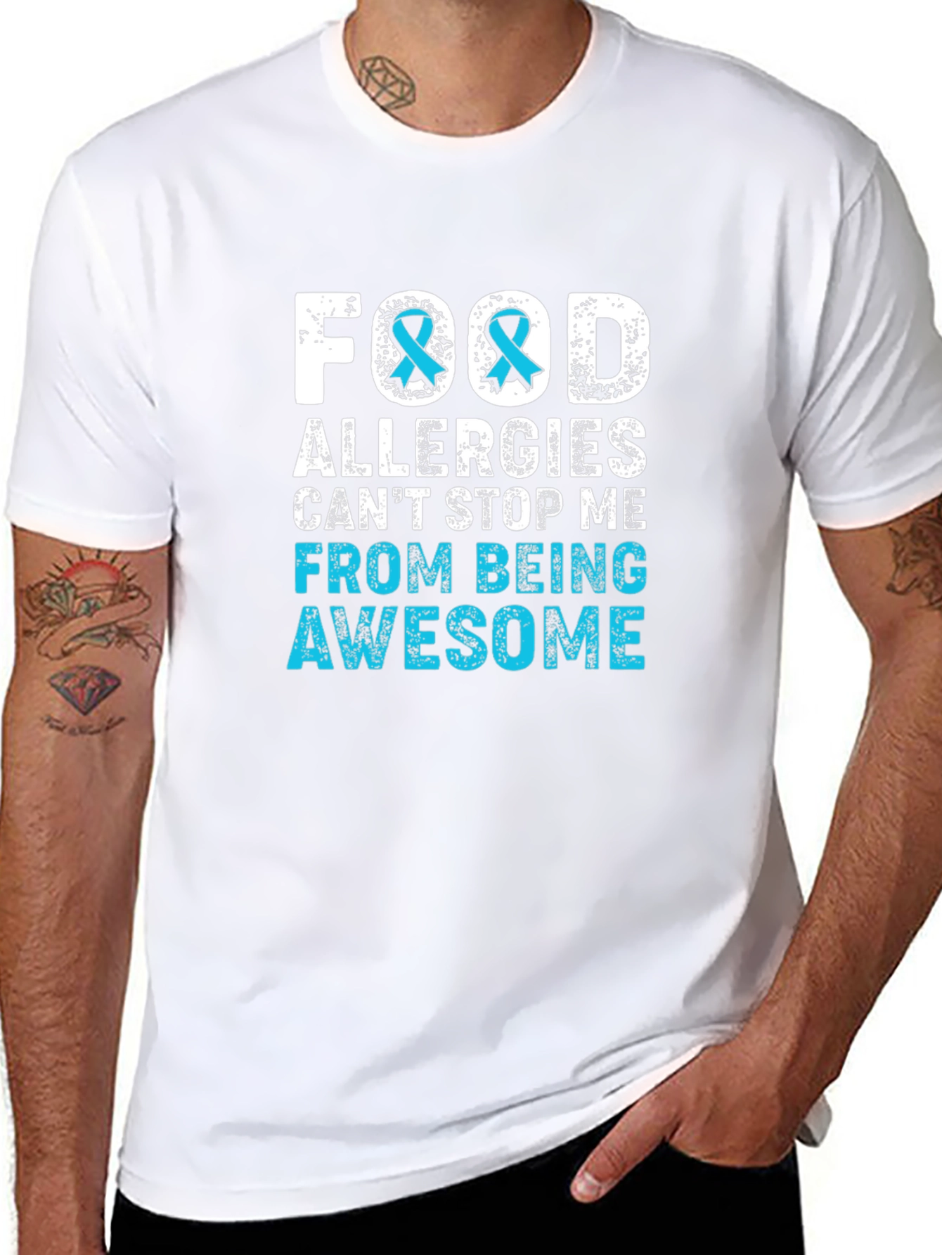 Food Allergy Awareness T-Shirt - Awesome