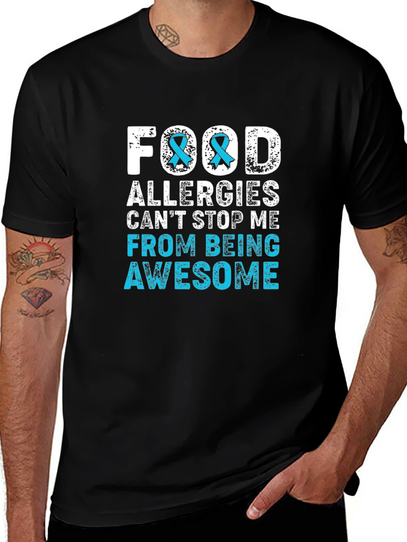 Food Allergy Awareness T-Shirt - Awesome