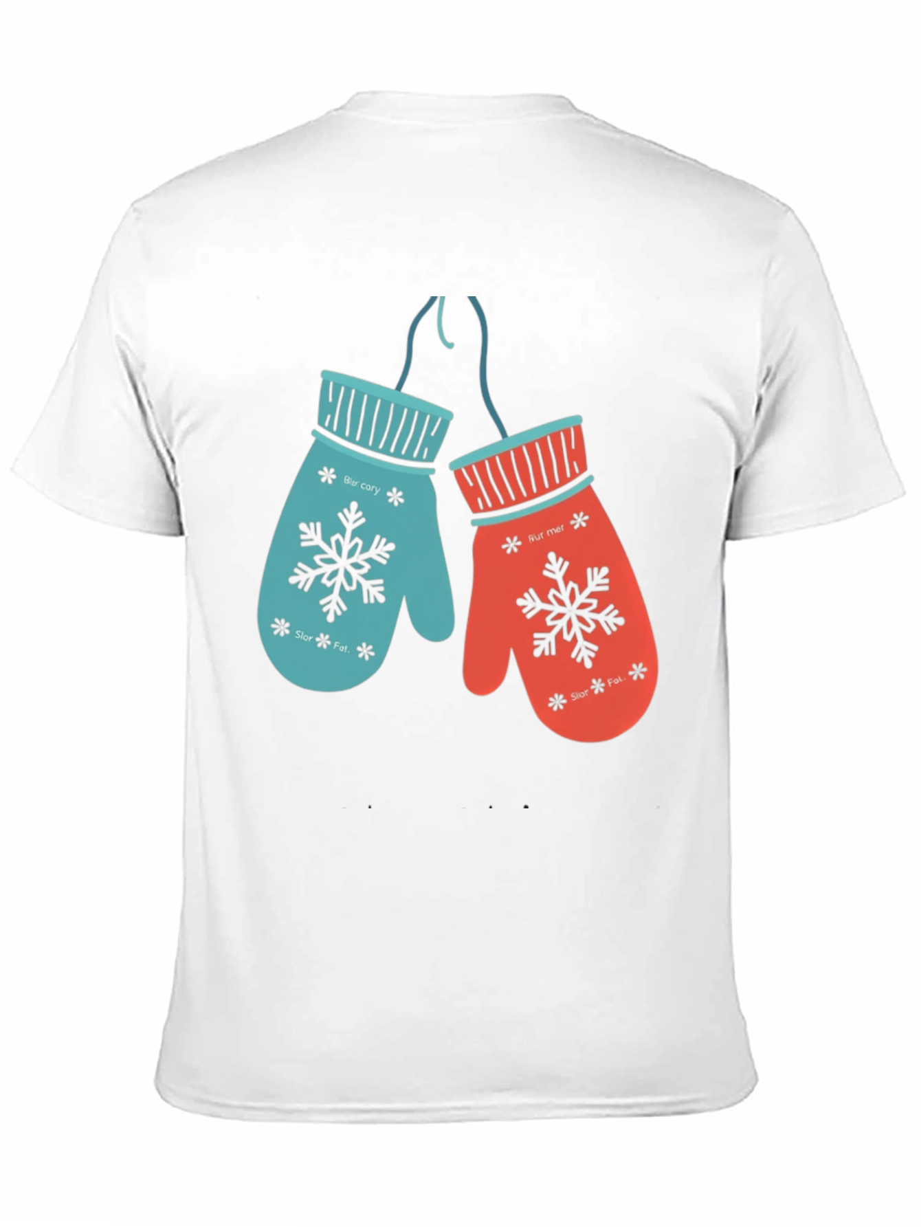 Winter Mittens Graphic T-Shirt