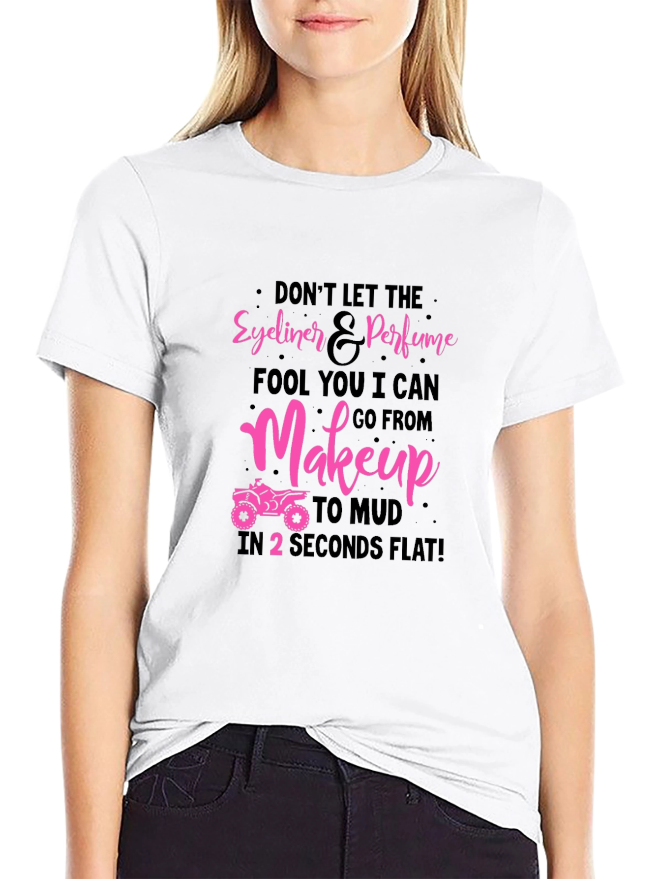 Eyeliner & Perfume Makeup Mud T-Shirt