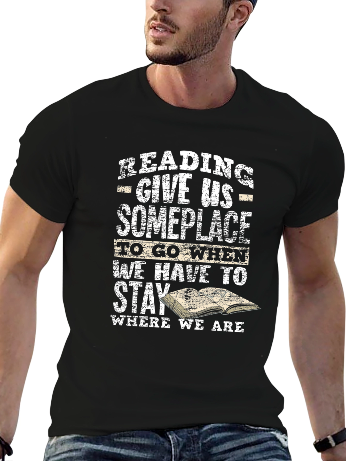 Reading T-Shirt: Give Us Someplace to Go