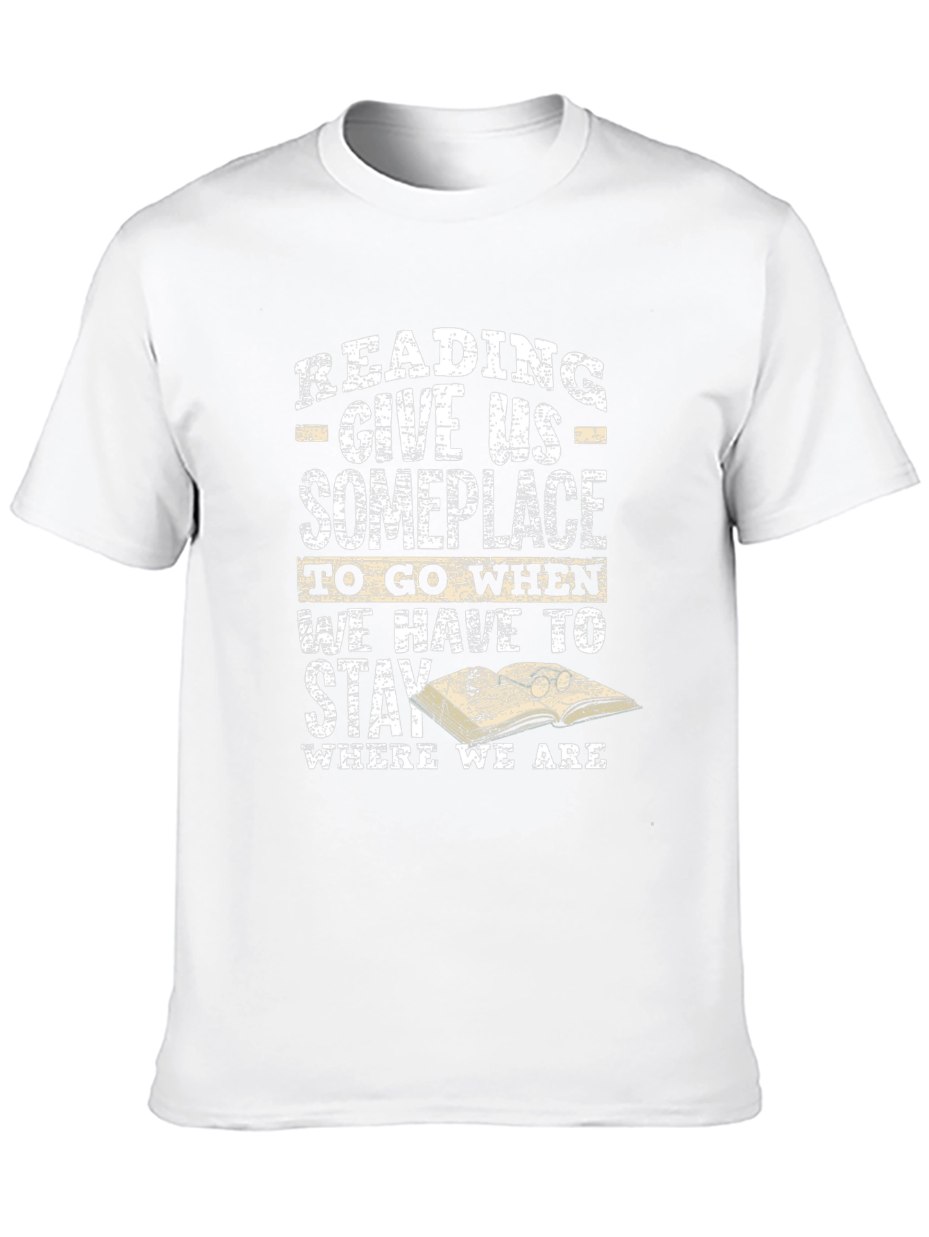 Reading T-Shirt: Give Us Someplace to Go