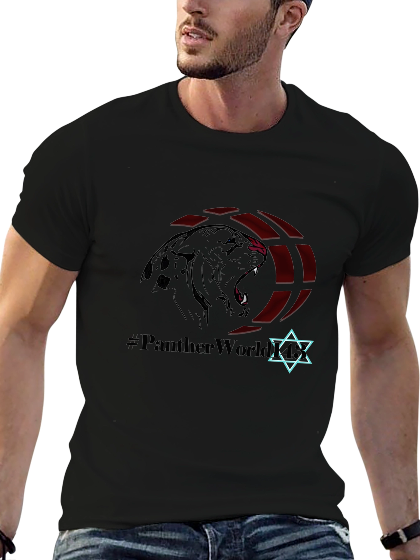 Panther World Graphic T-Shirt