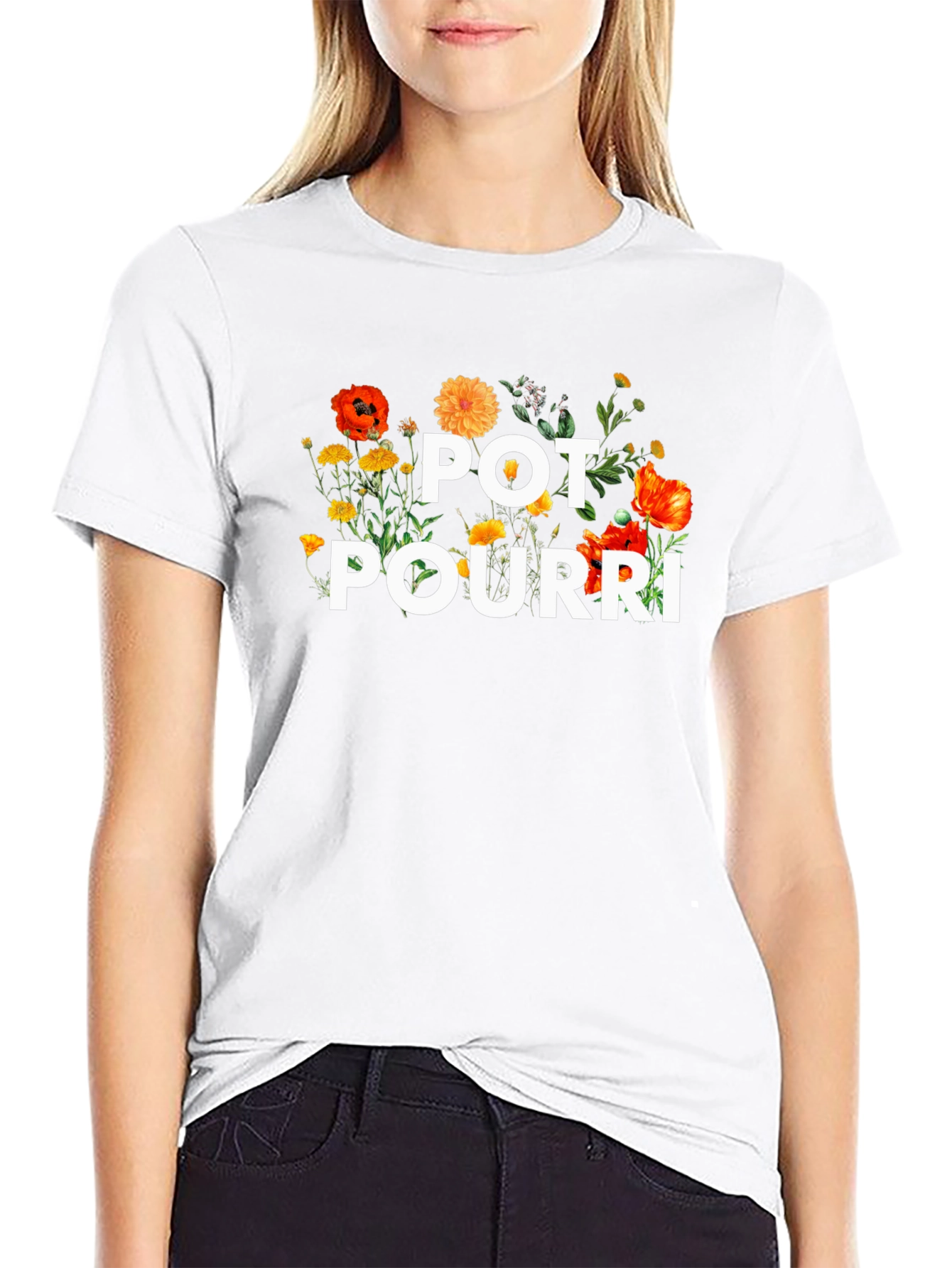 Pot Pourri Floral T-Shirt