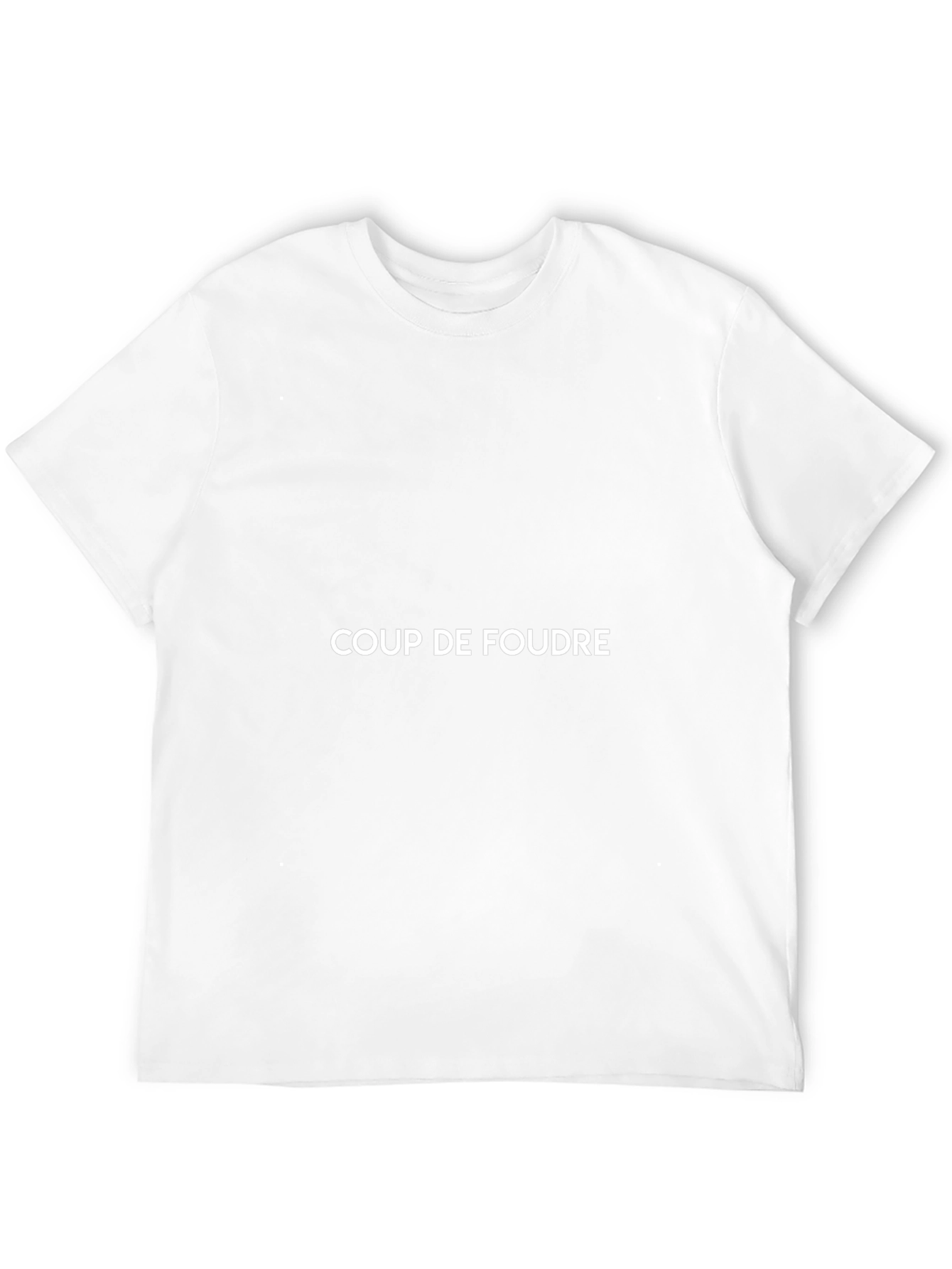 Coup de Foudre Graphic Tee - Black Cotton T-Shirt