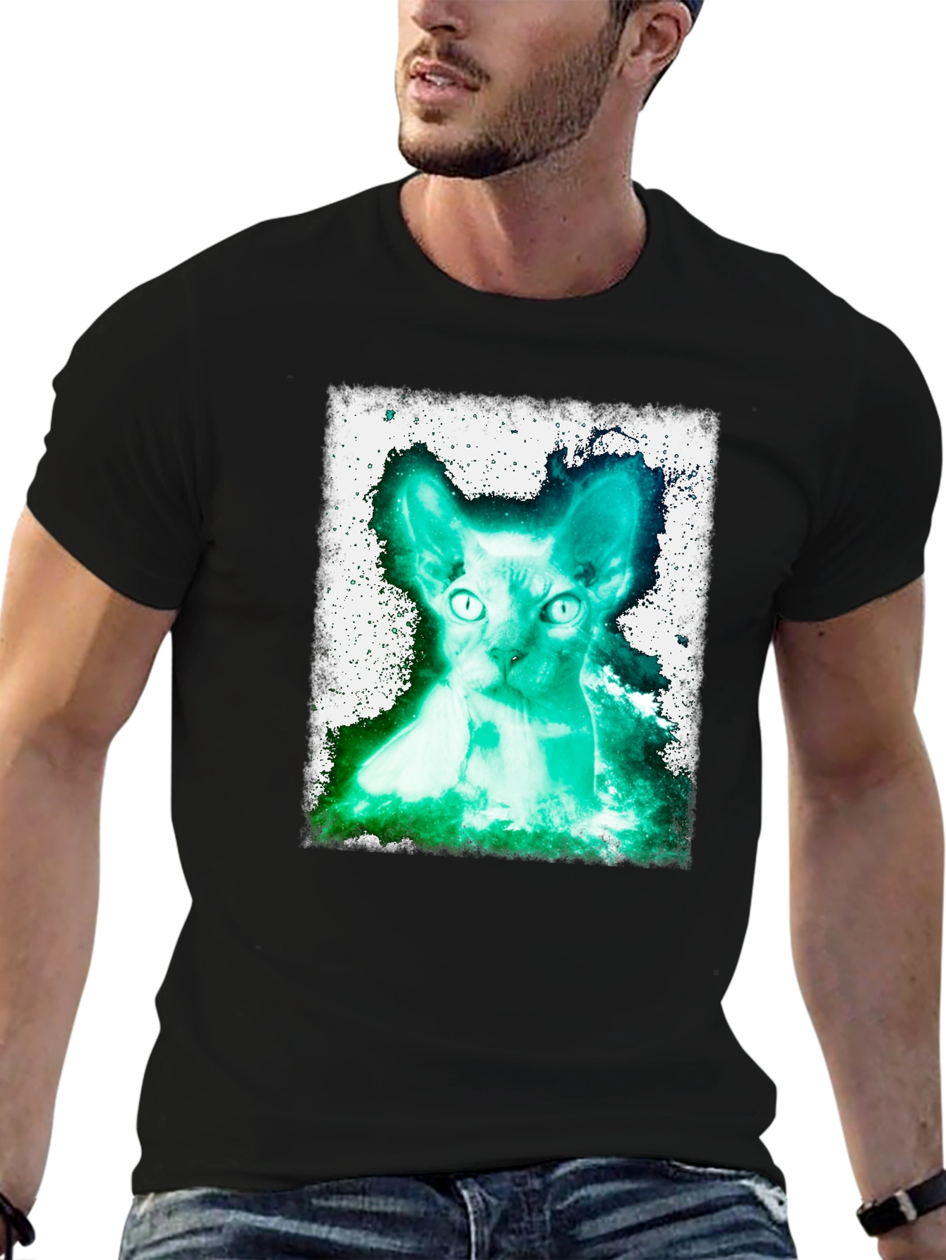 Sphynx Cat T-Shirt - Unique Graphic Tee