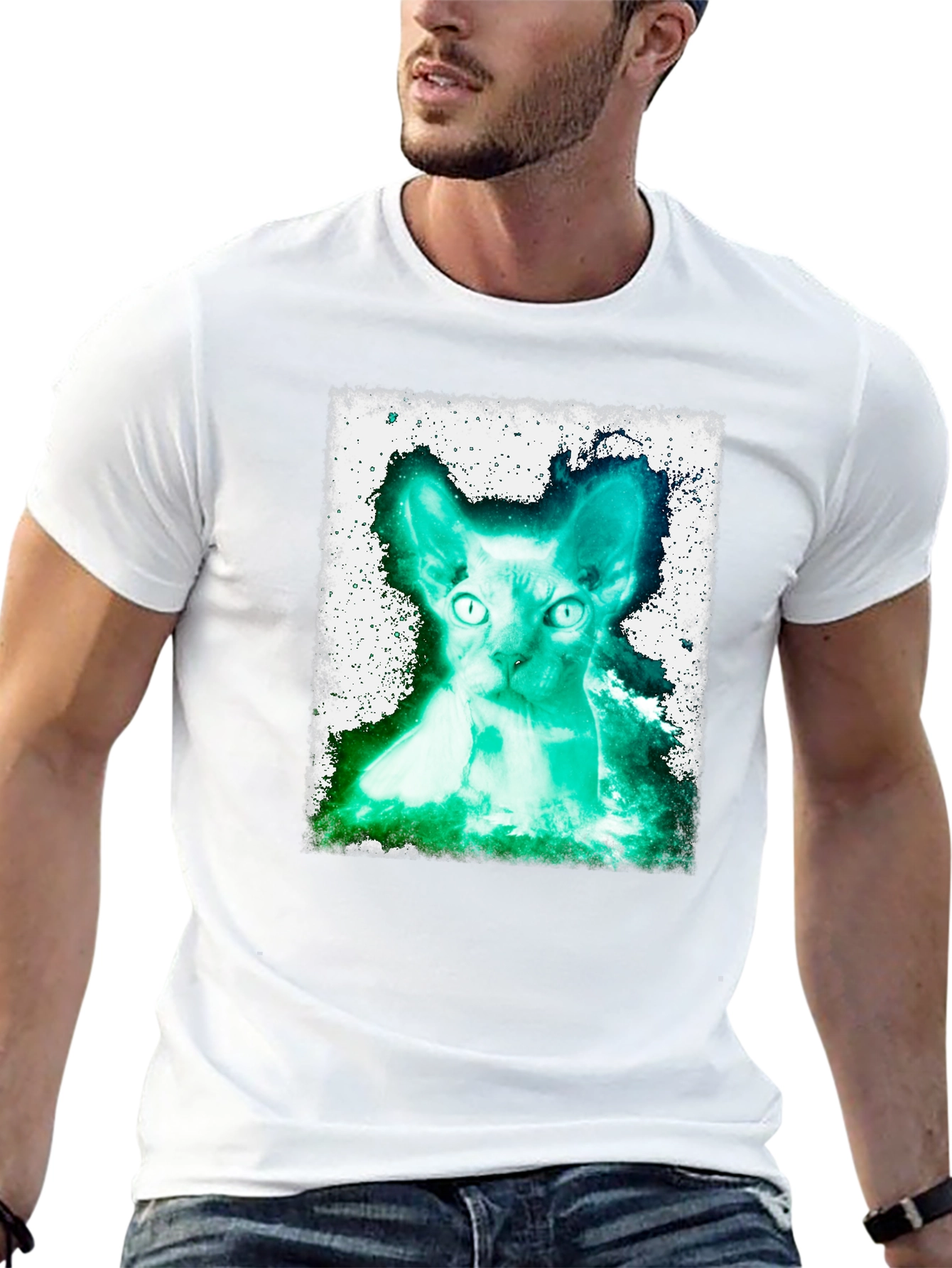 Sphynx Cat T-Shirt - Unique Graphic Tee