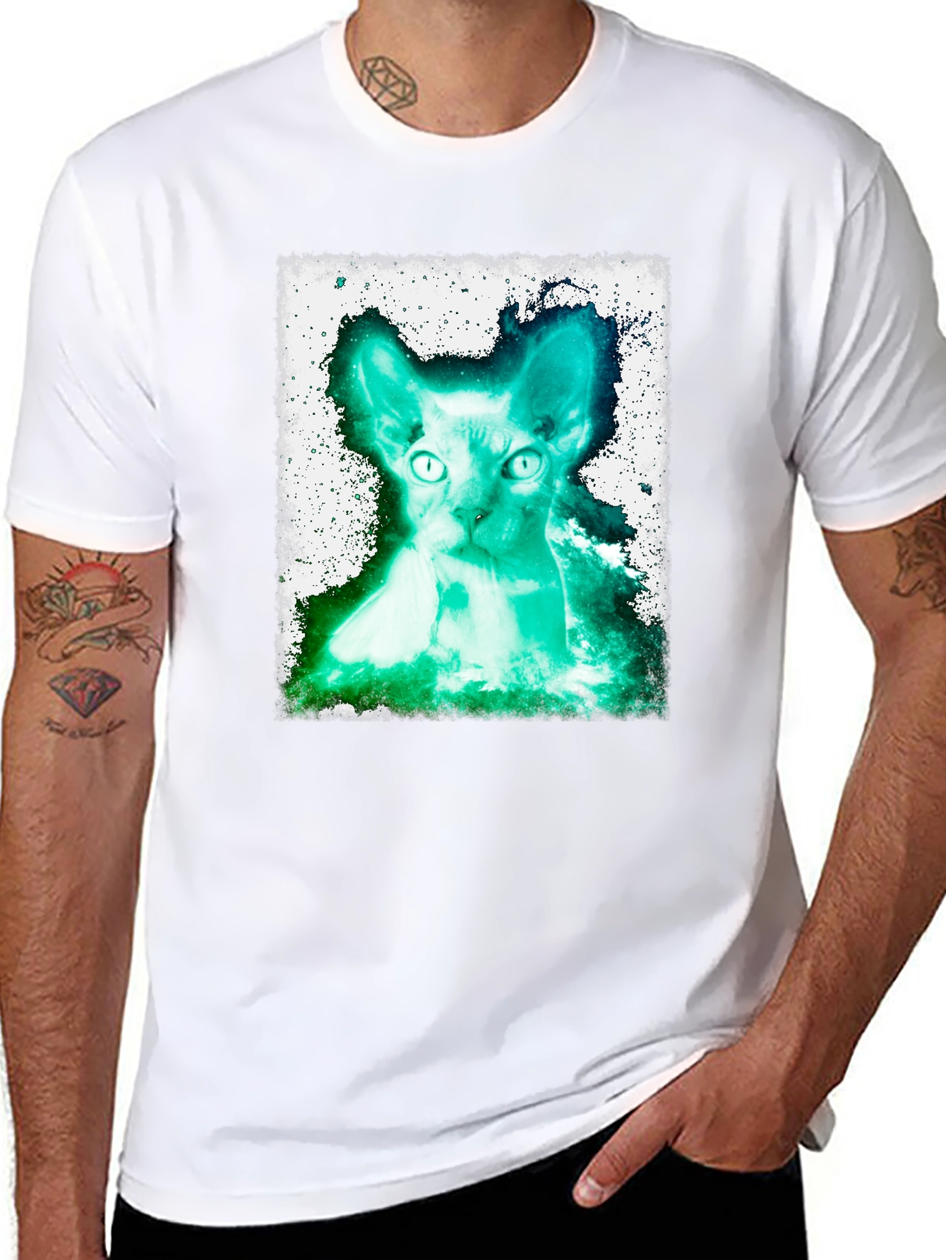 Sphynx Cat T-Shirt - Unique Graphic Tee