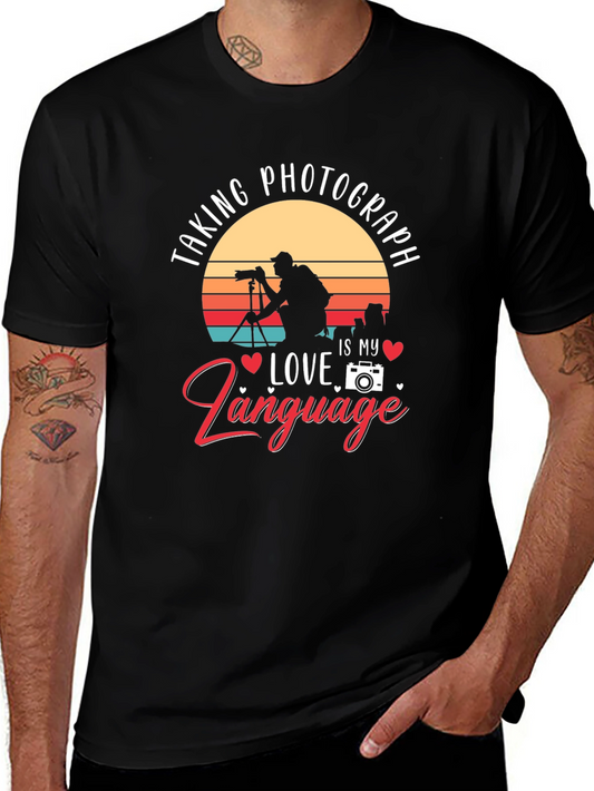 Photography is My Love Language T-Shirt