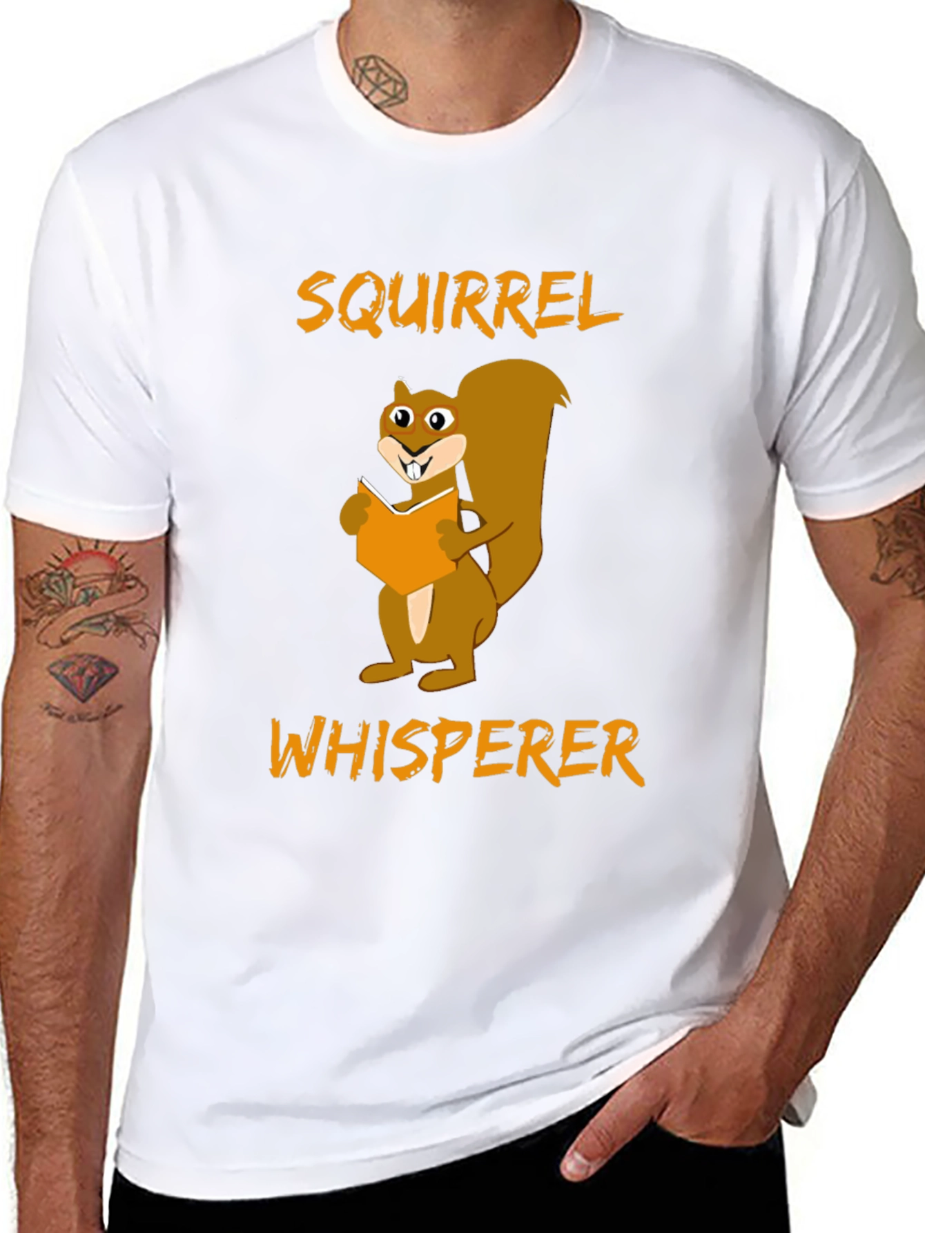 Squirrel Whisperer Graphic Tee - Funny Animal Lover T-Shirt