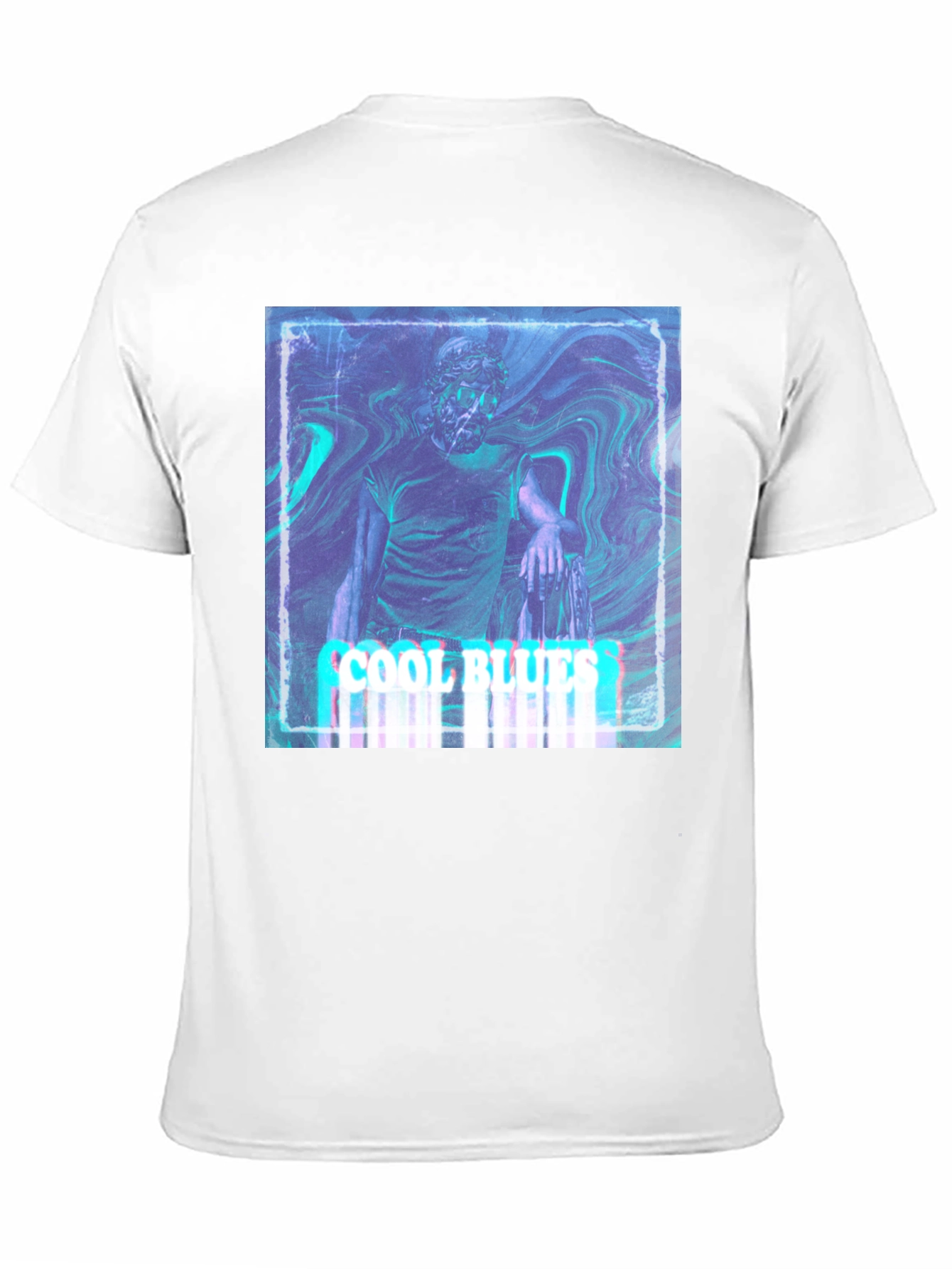 Cool Blues Graphic T-Shirt