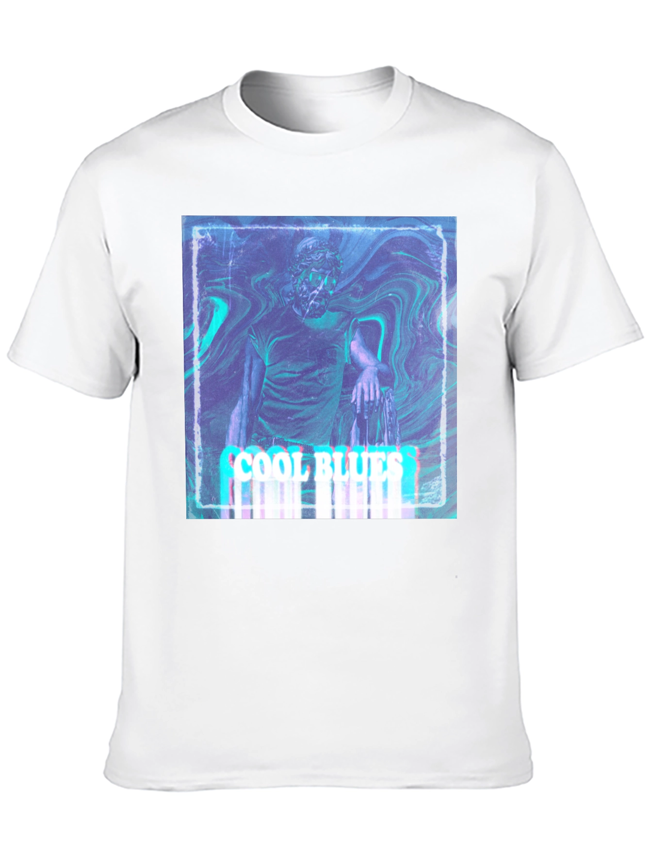 Cool Blues Graphic T-Shirt
