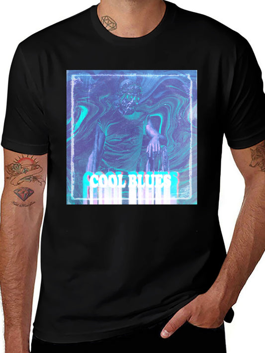 Cool Blues Graphic T-Shirt