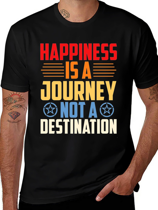 Happiness is a Journey Graphic T-Shirt