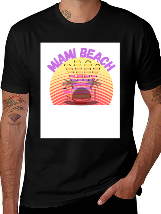 Miami Beach Graphic T-Shirt