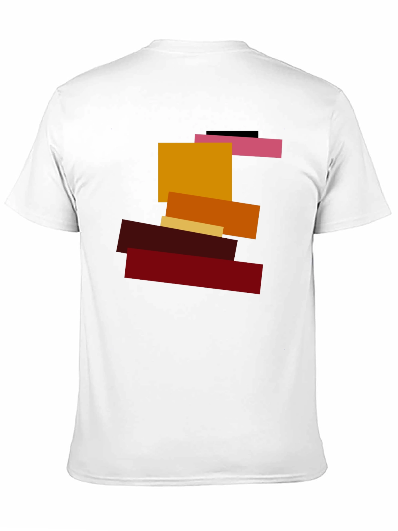 Abstract Block Tee - Modern Art T-Shirt
