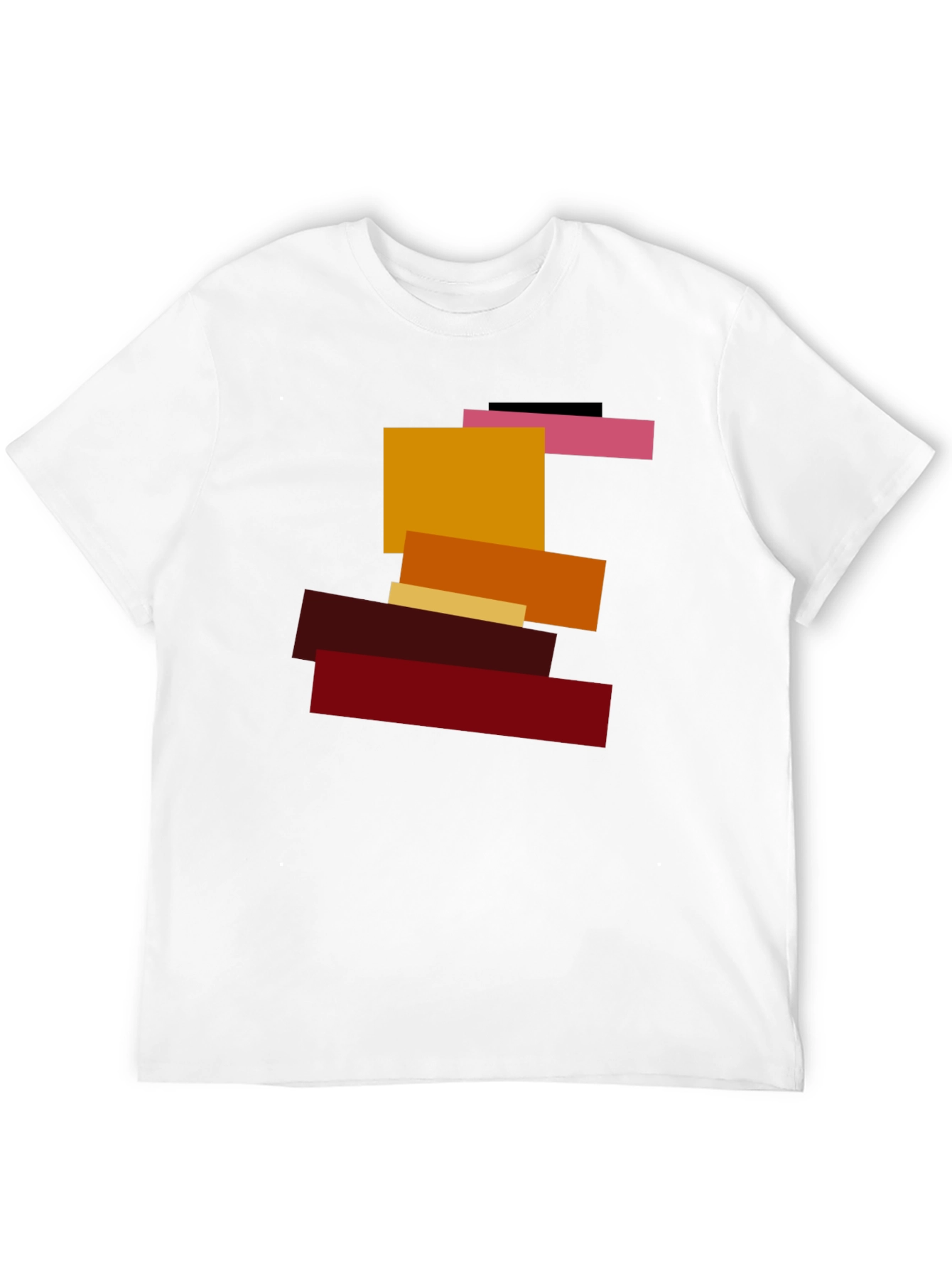 Abstract Block Tee - Modern Art T-Shirt