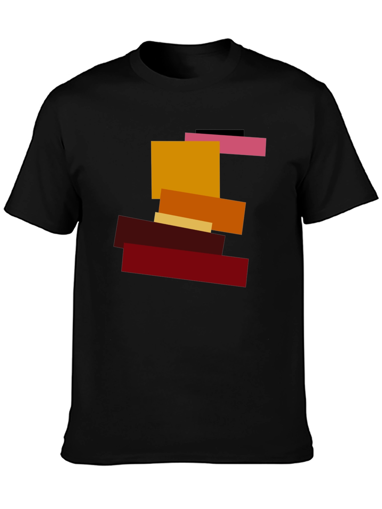 Abstract Block Tee - Modern Art T-Shirt
