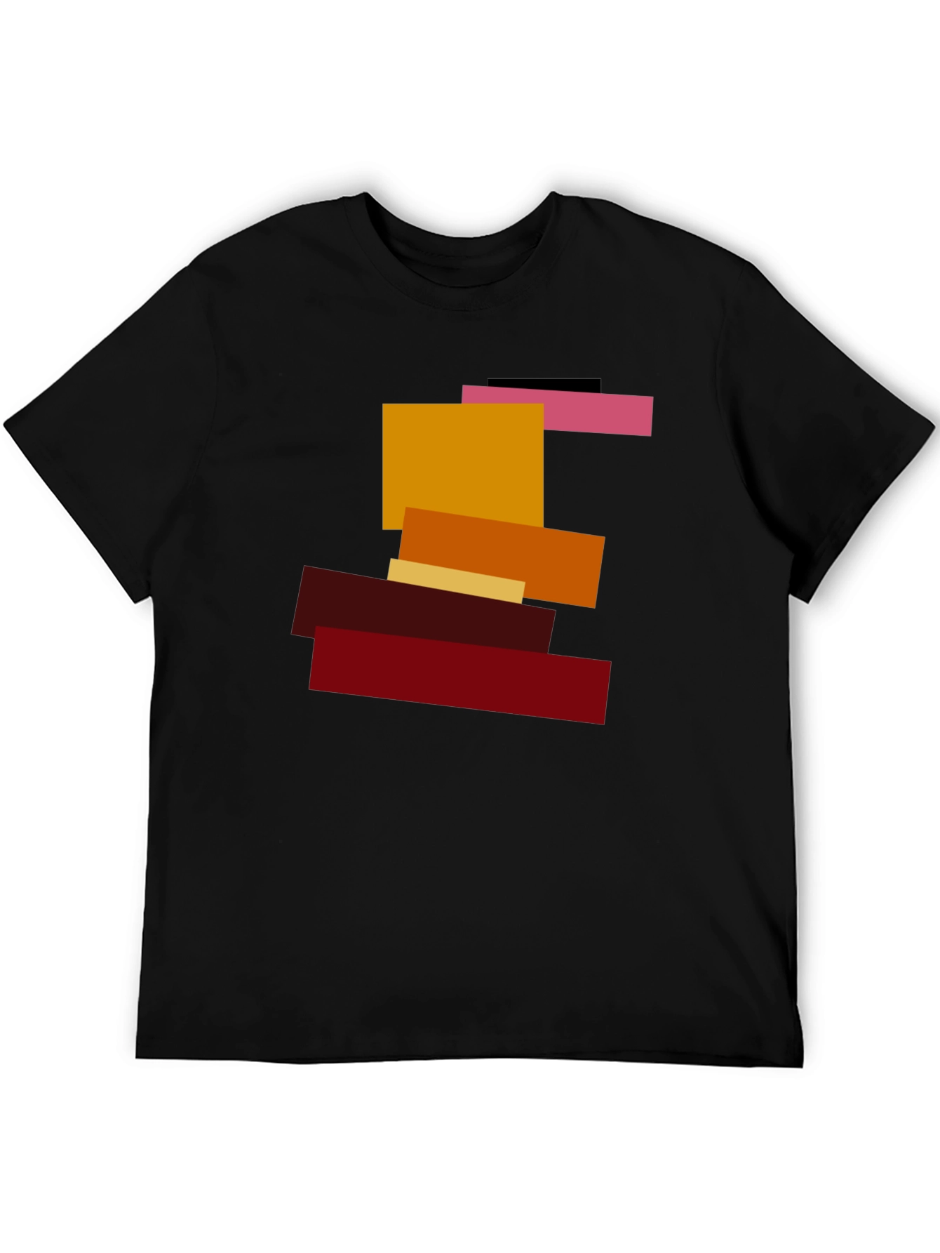 Abstract Block Tee - Modern Art T-Shirt