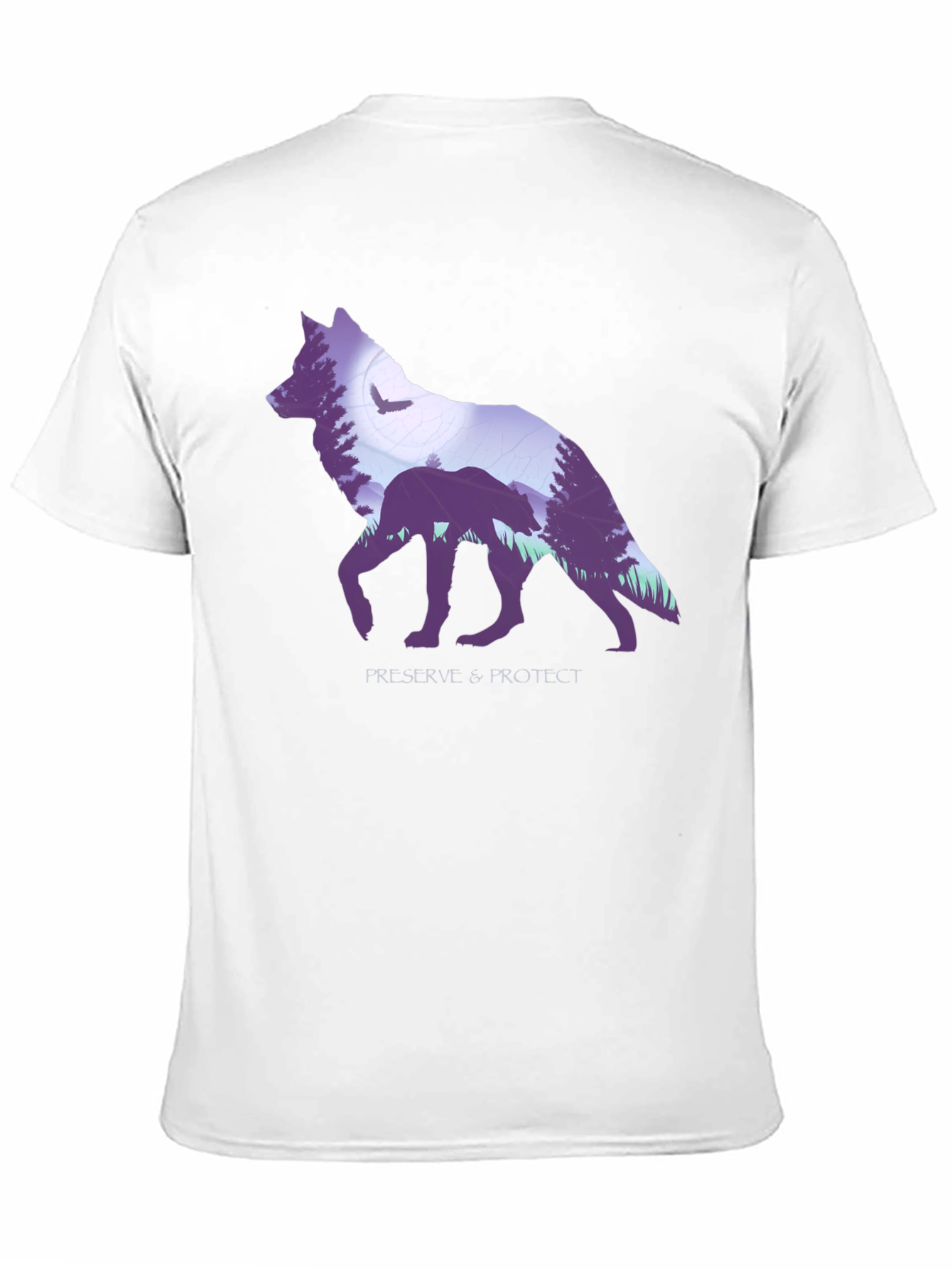 Wolf Graphic T-Shirt - Preserve & Protect