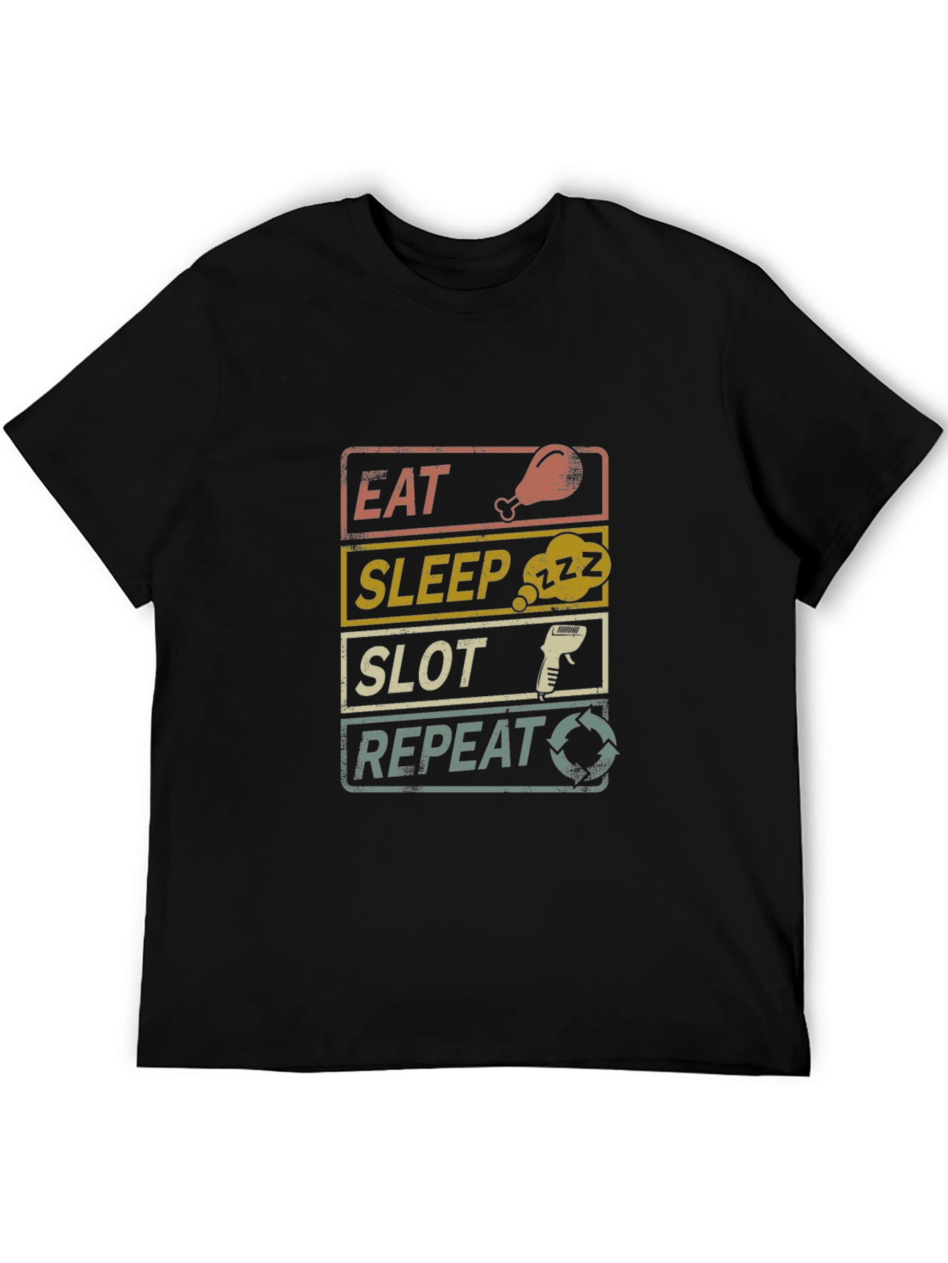 Eat Sleep Slot Repeat T-Shirt