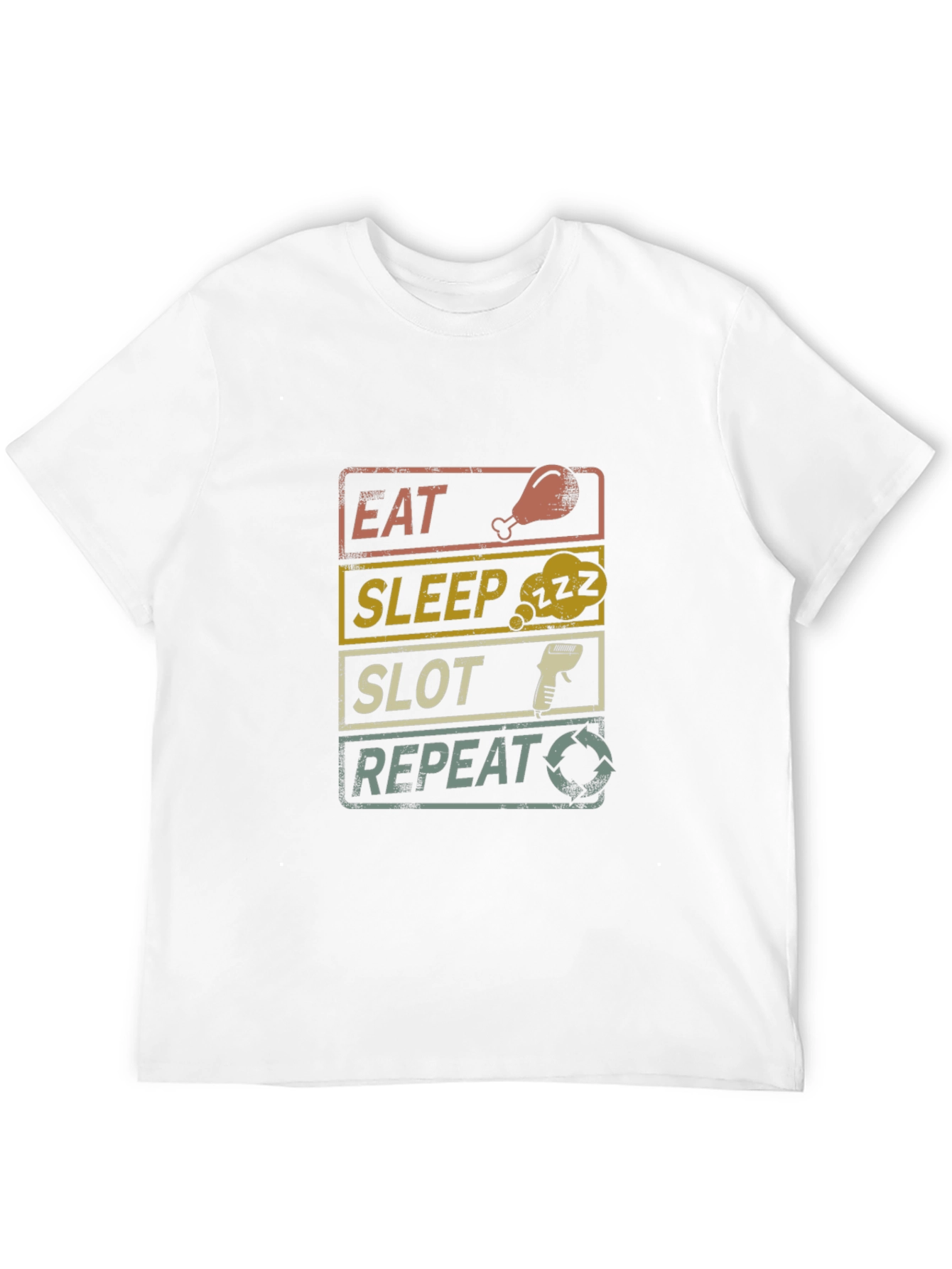 Eat Sleep Slot Repeat T-Shirt