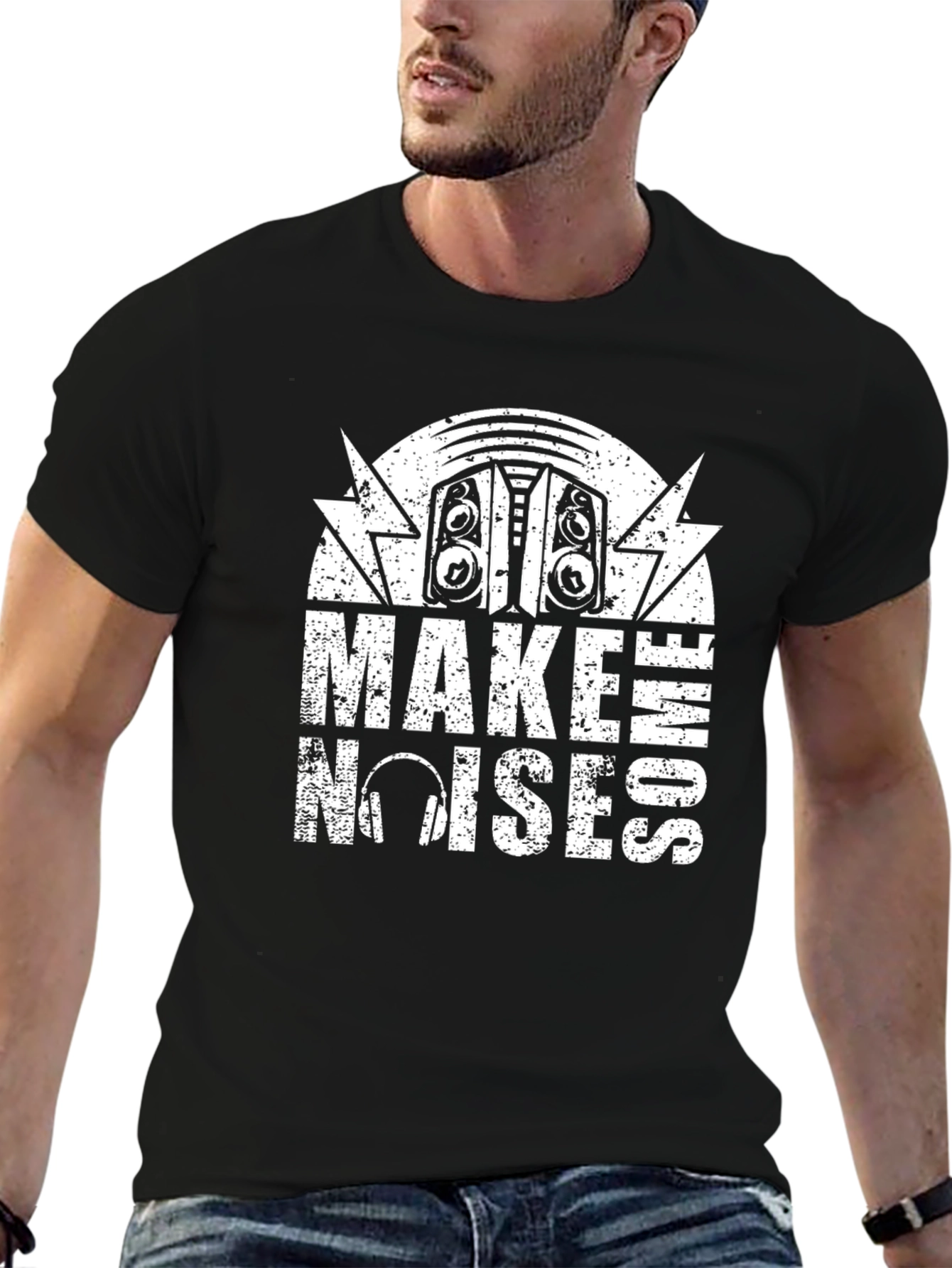Make Some Noises Graphic T-Shirt