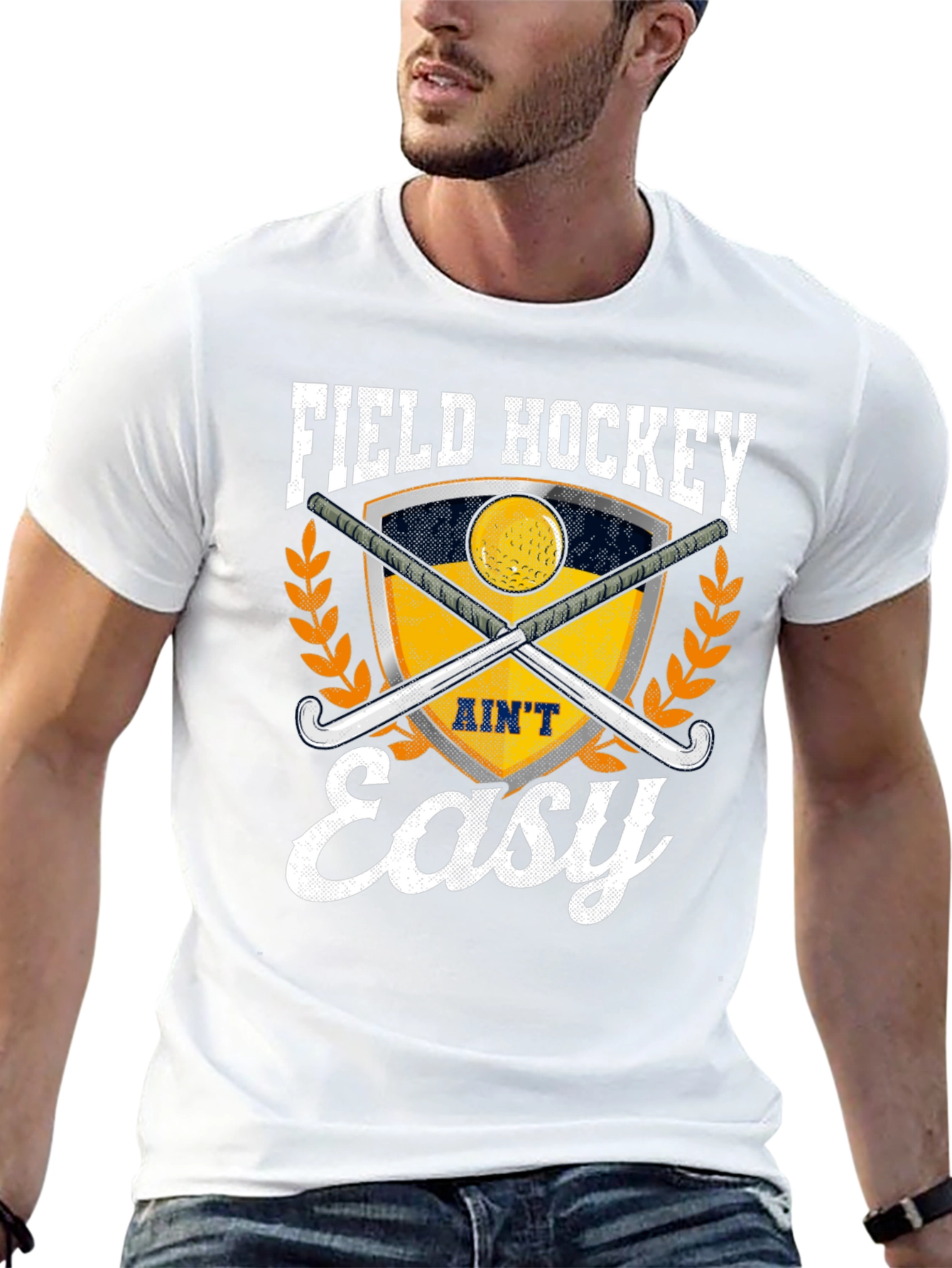 Field Hockey Aint Easy T-Shirt - Sporty Tee