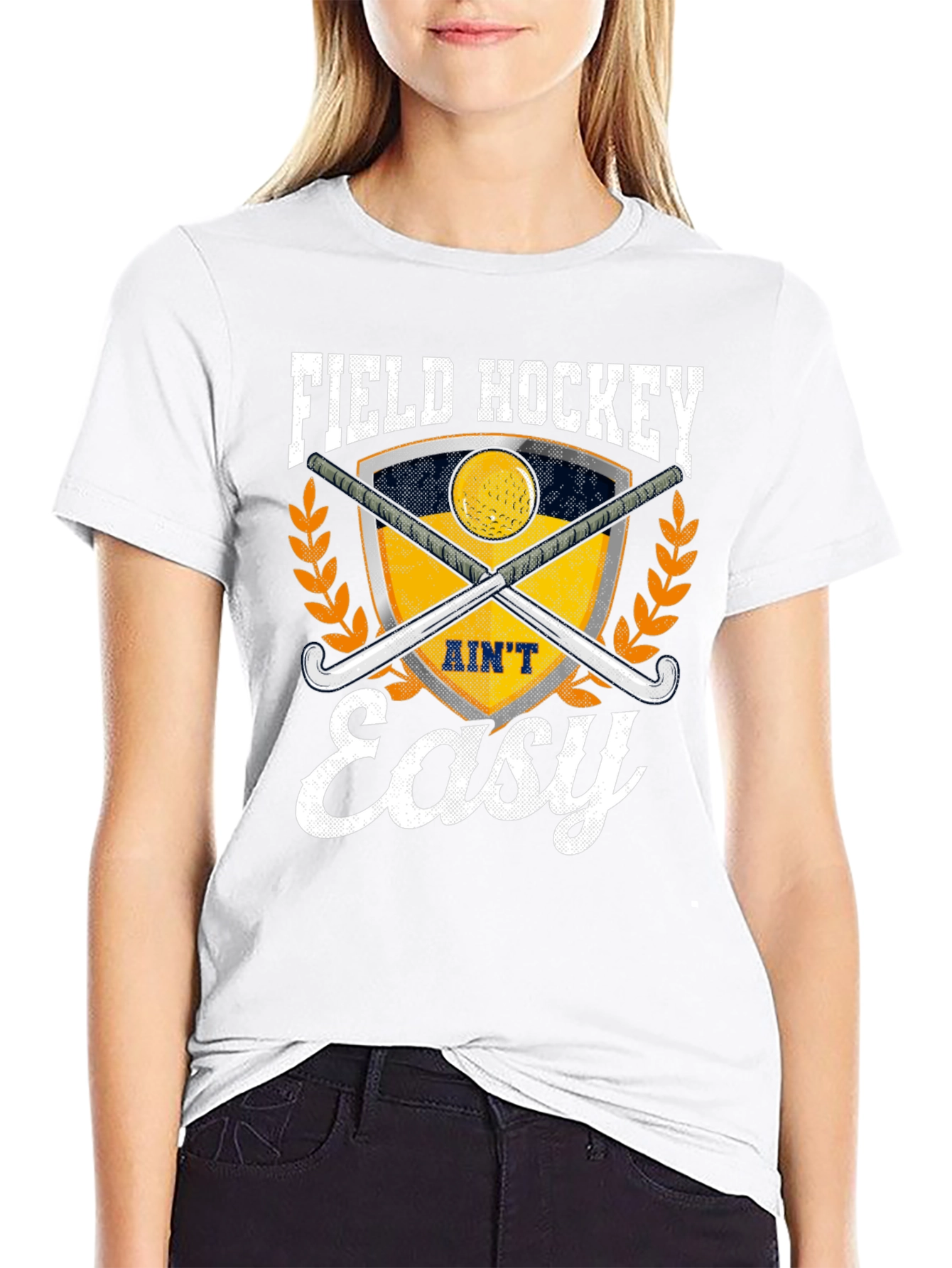 Field Hockey Aint Easy T-Shirt - Sporty Tee