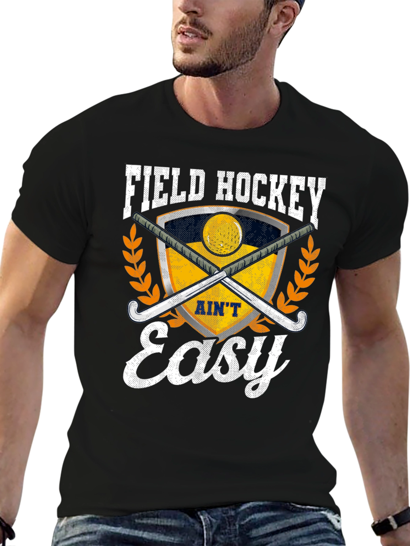 Field Hockey Aint Easy T-Shirt - Sporty Tee