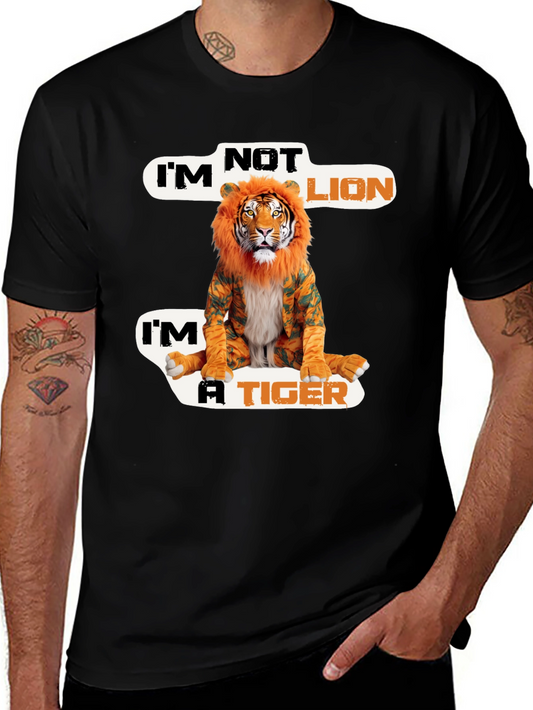 Im Not Lion Im A Tiger Graphic Tee