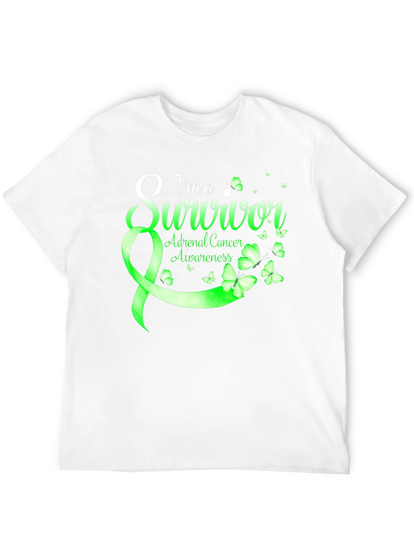 Adrenal Cancer Awareness Survivor T-Shirt