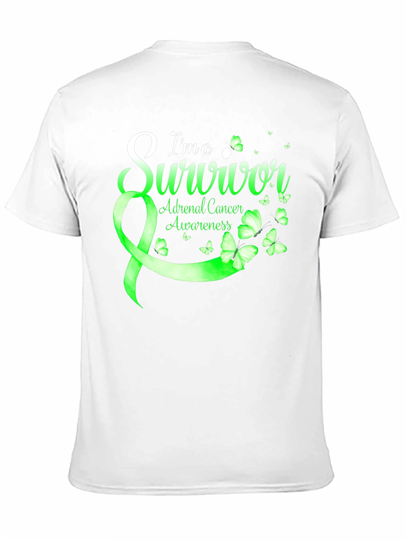 Adrenal Cancer Awareness Survivor T-Shirt