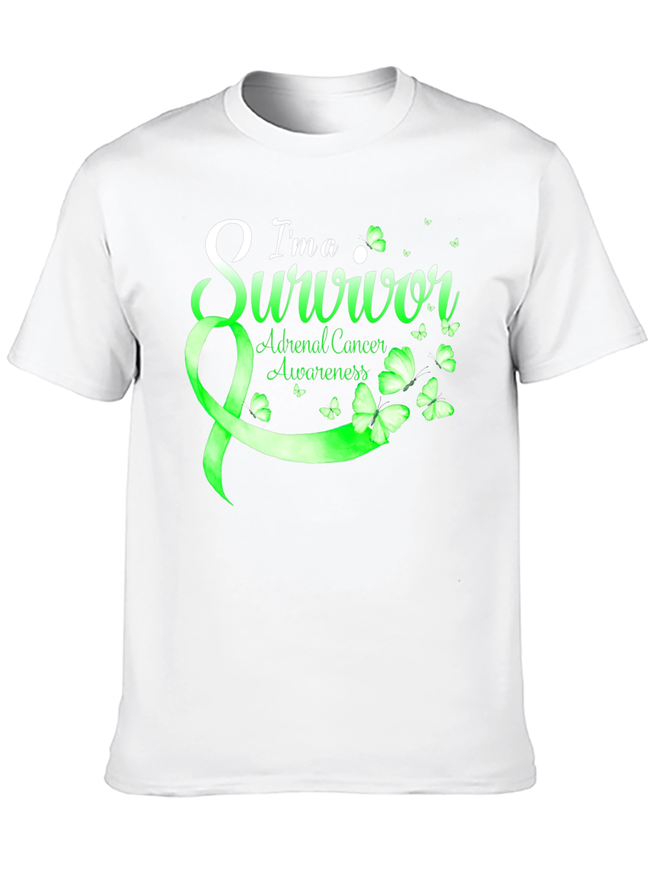 Adrenal Cancer Awareness Survivor T-Shirt