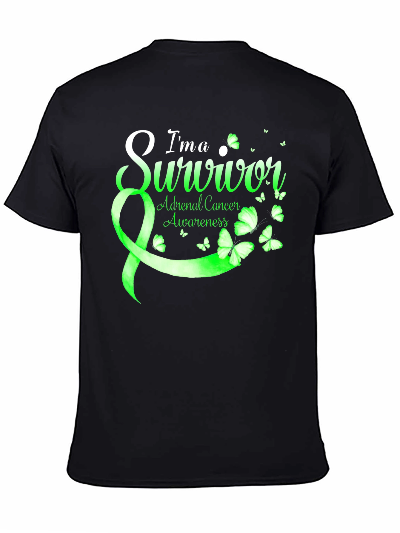 Adrenal Cancer Awareness Survivor T-Shirt